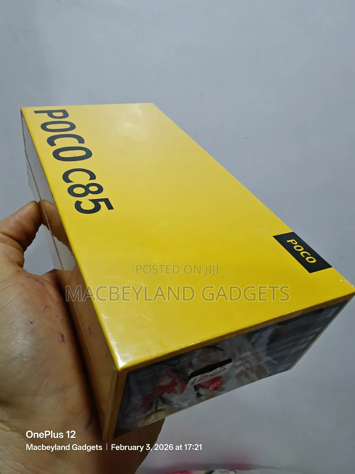 New Xiaomi Poco C85 4G 128 GB Black
