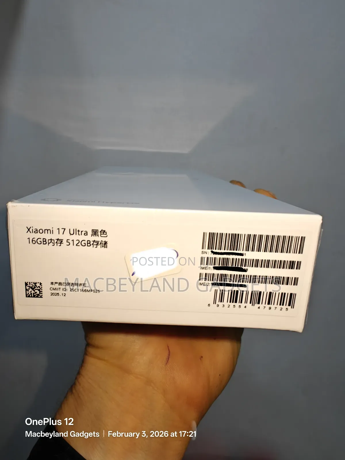 New Xiaomi 17 Ultra 512 GB Black