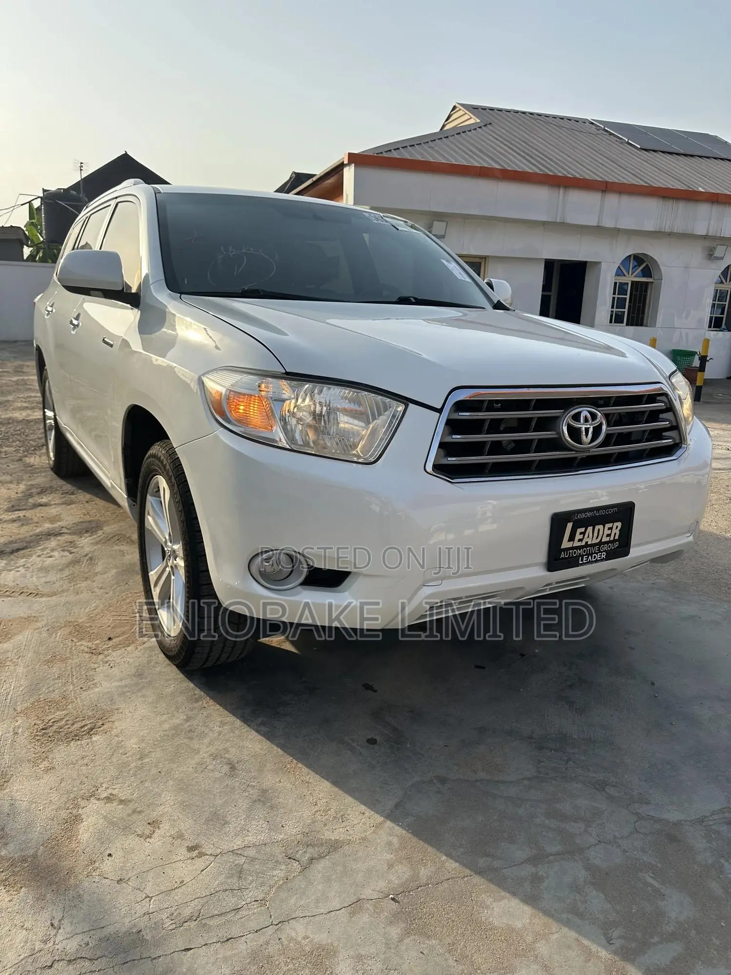 Toyota Highlander Limited 2009 Pearl