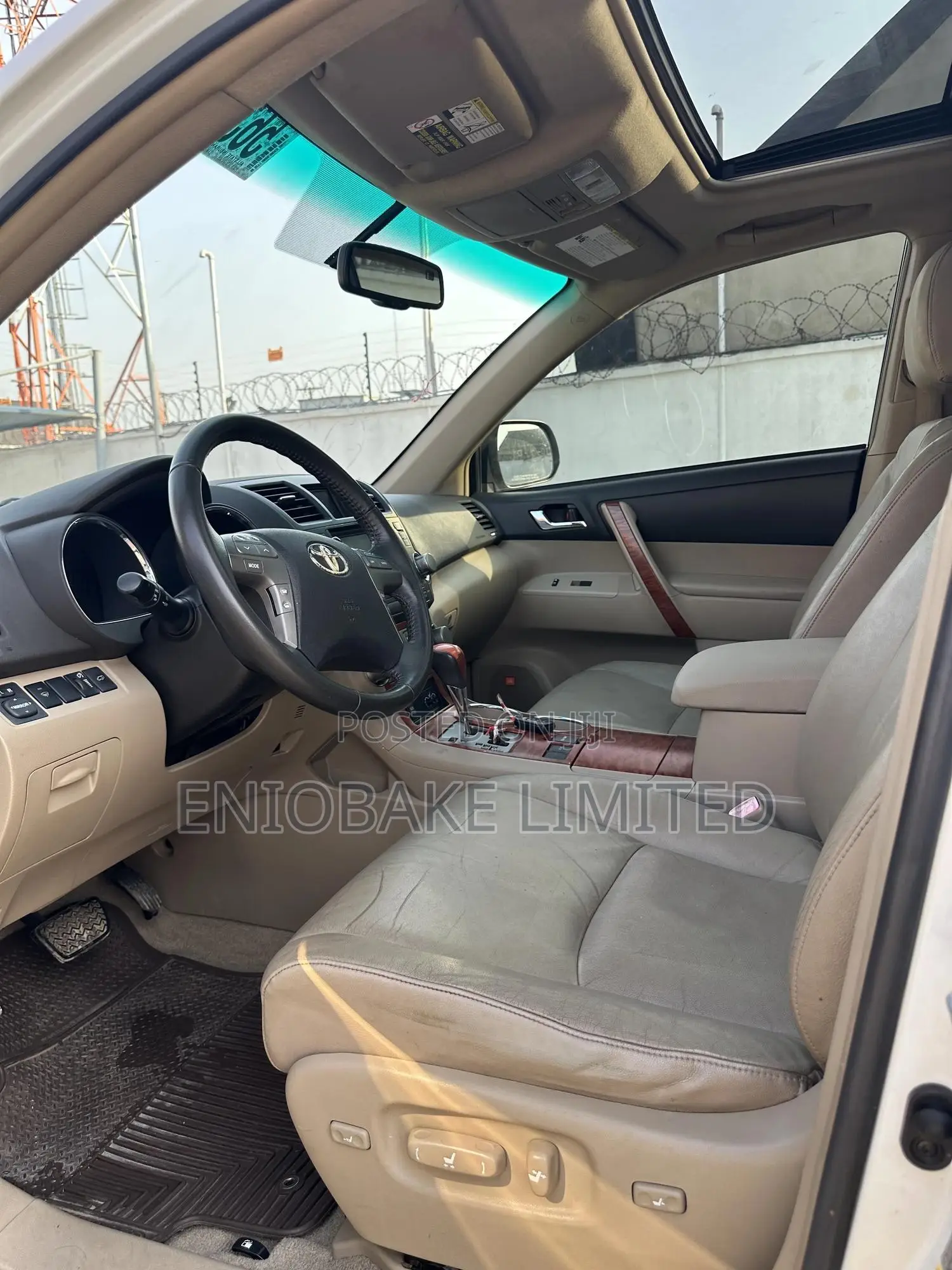 Toyota Highlander Limited 2009 Pearl