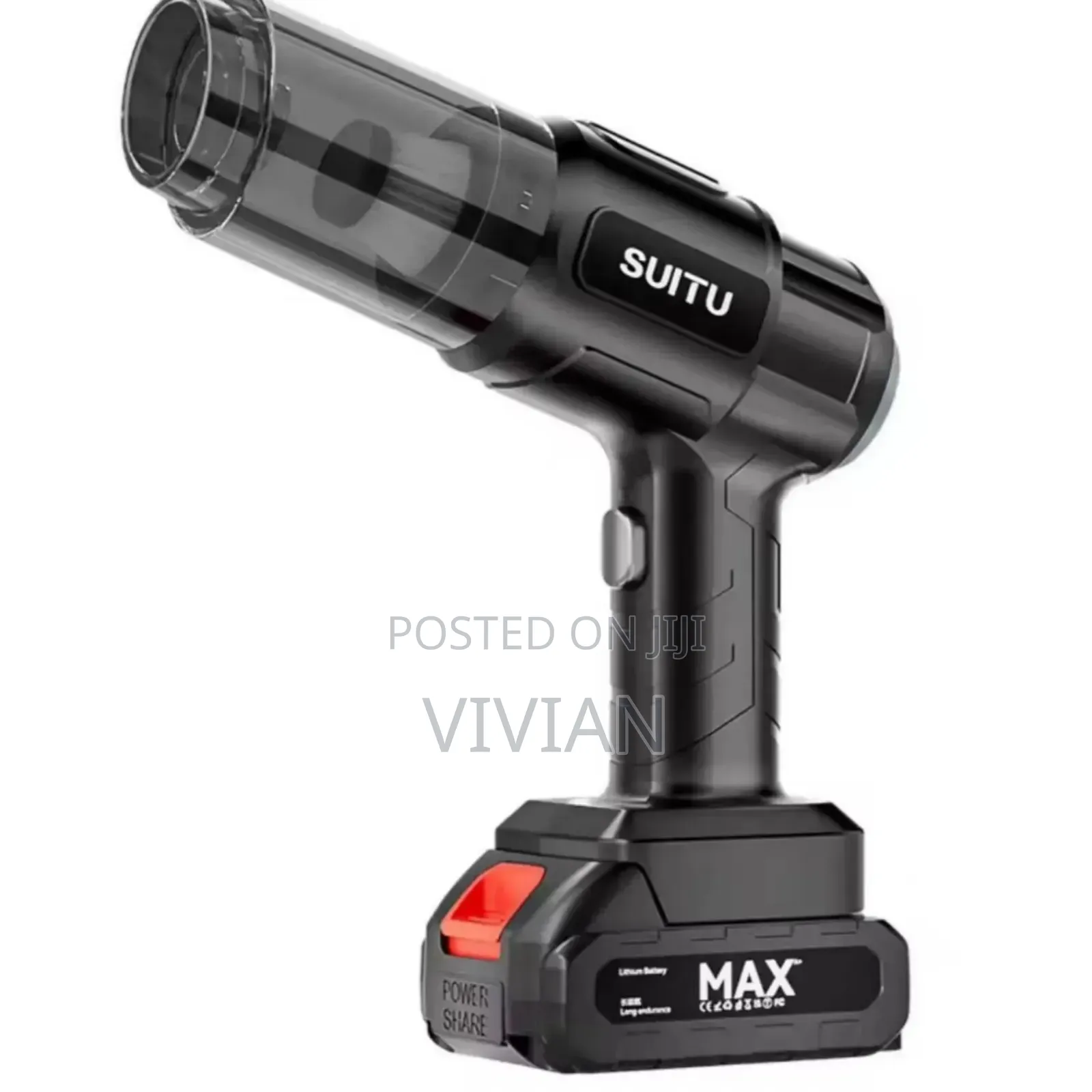 Vacuum Cleaner With Battery
