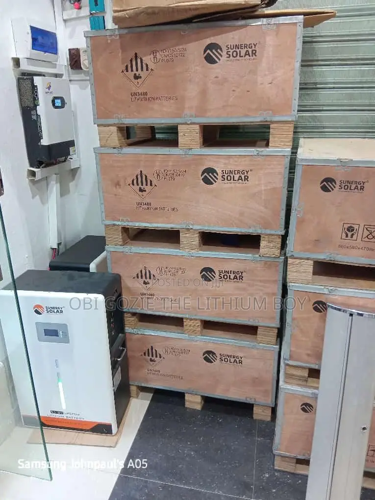 15kwh 51.2v Sunergy Lithium Battery. Best Importer and Distributor