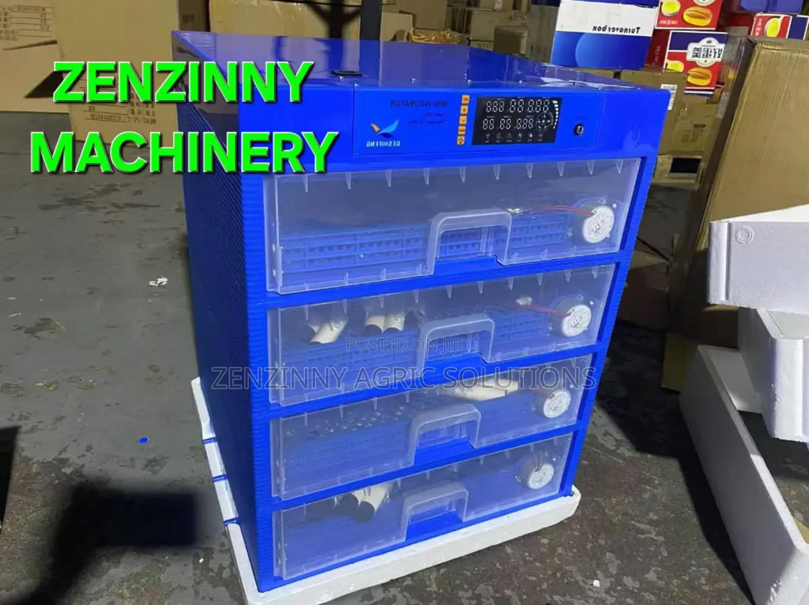 256 Egg Incubator Automatic (Dual Power)