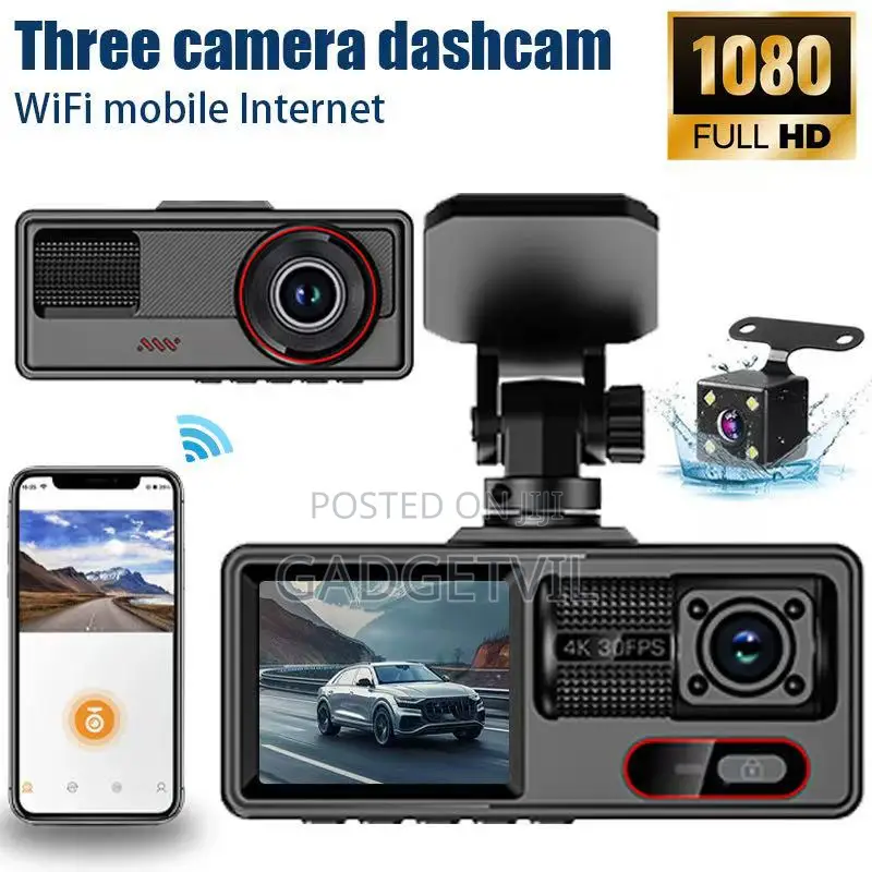 1080p Recording Wifi Phone Interconnection Night Vision DVR Dashcam