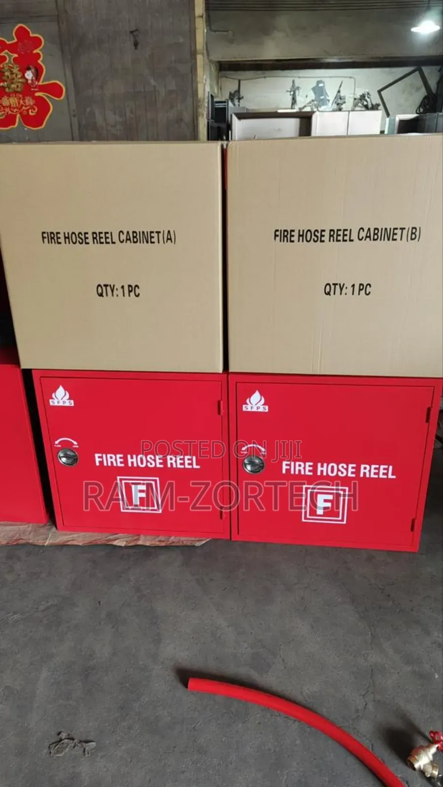 Fire Cabinet Water Hose With Gun