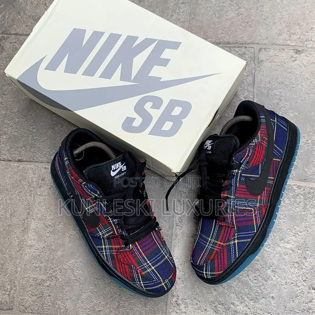 Original Nardwuar X Nike Dunk Low Sb Tam O Shanter Hat Sneakers