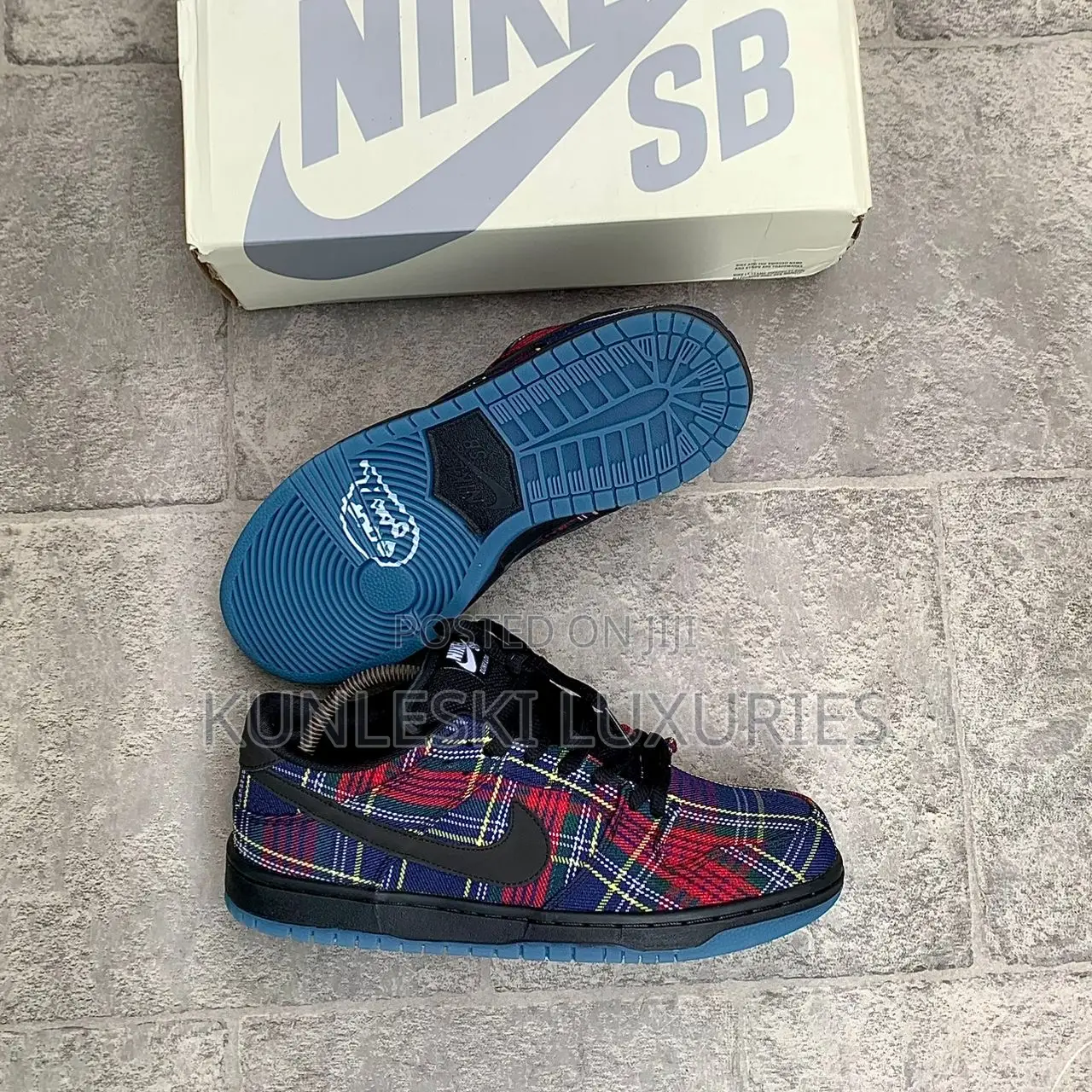 Original Nardwuar X Nike Dunk Low Sb Tam O Shanter Hat Sneakers