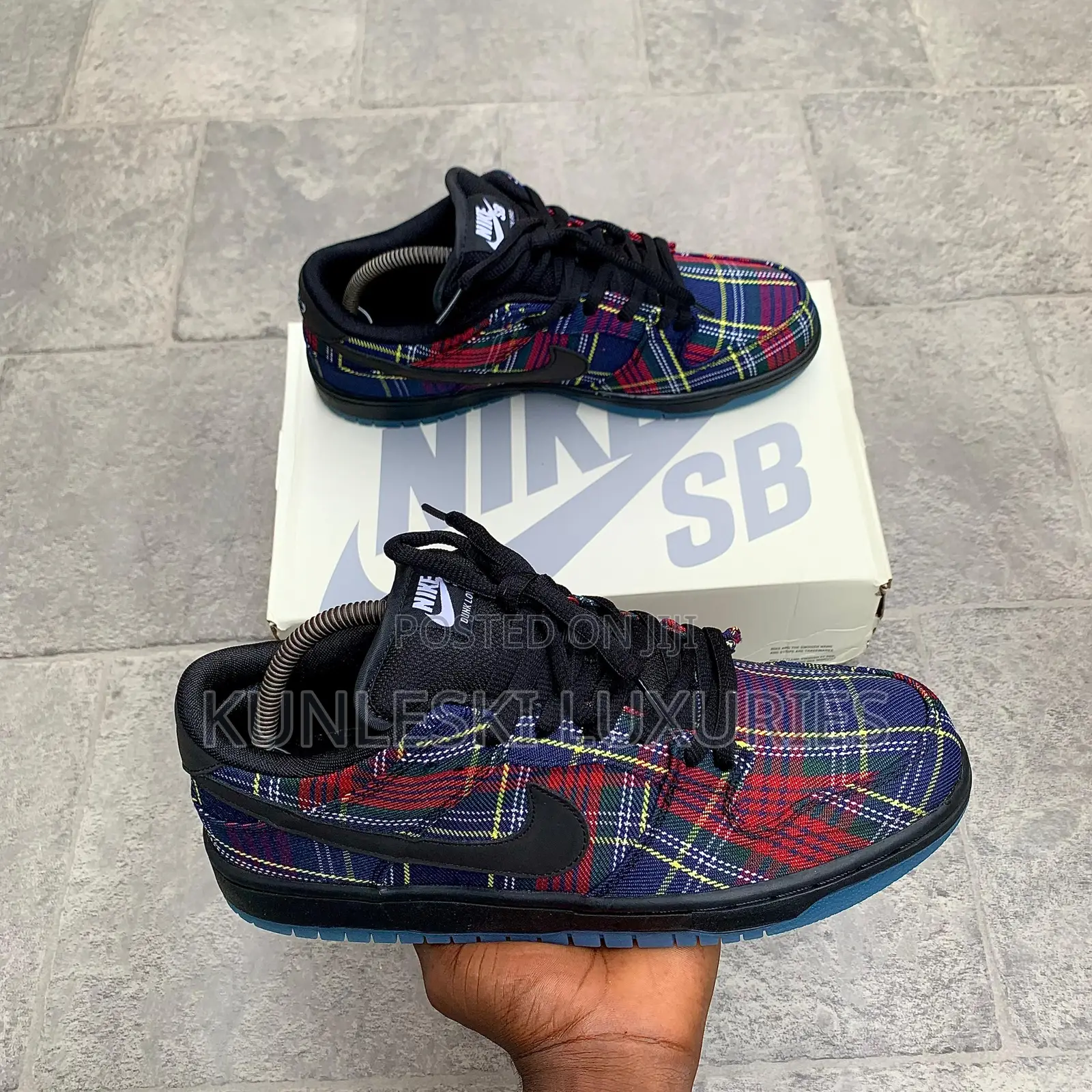 Original Nardwuar X Nike Dunk Low Sb Tam O Shanter Hat Sneakers