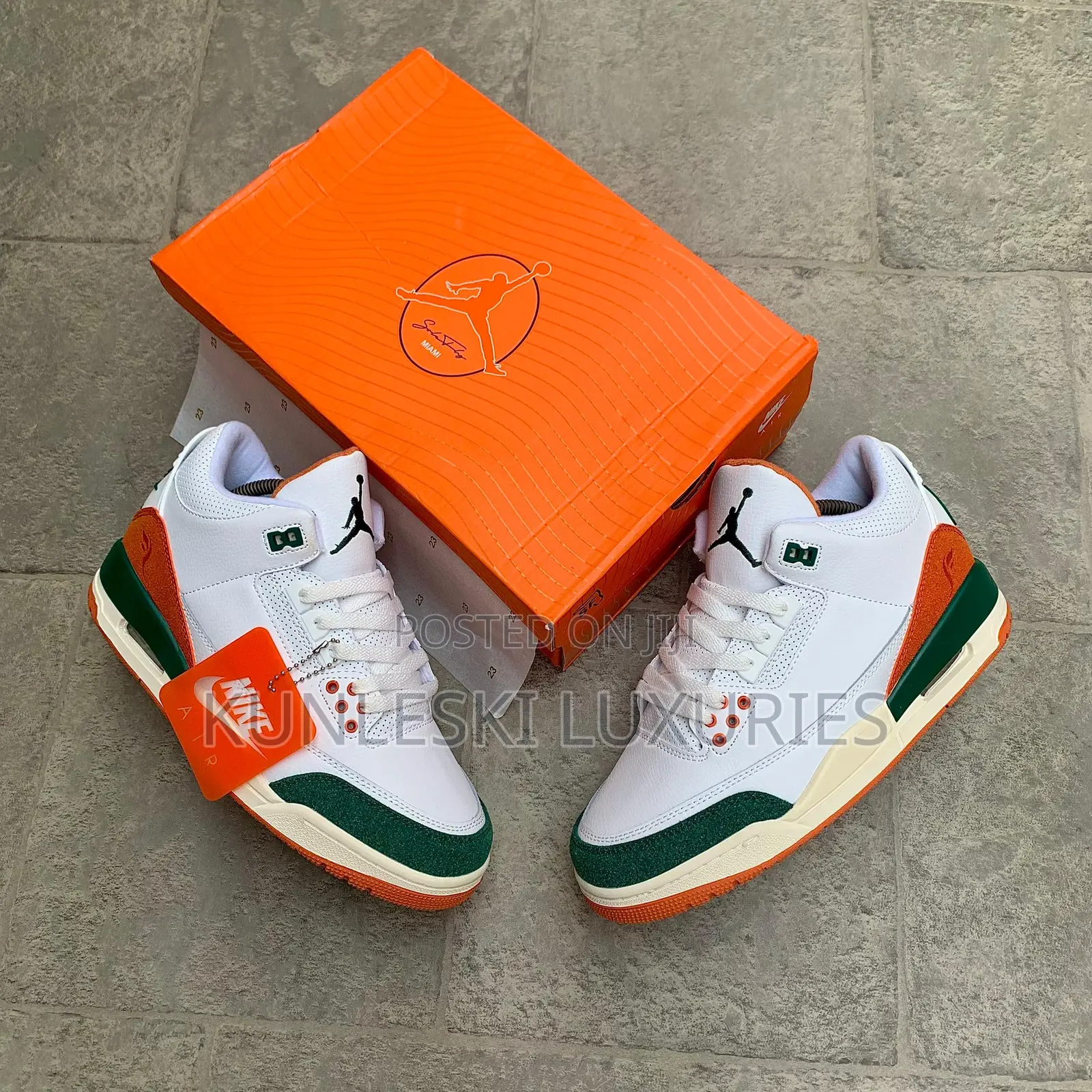 Original Jordan X Solefly Air Jordan 3 Fruit Of Our Labor Sneakers