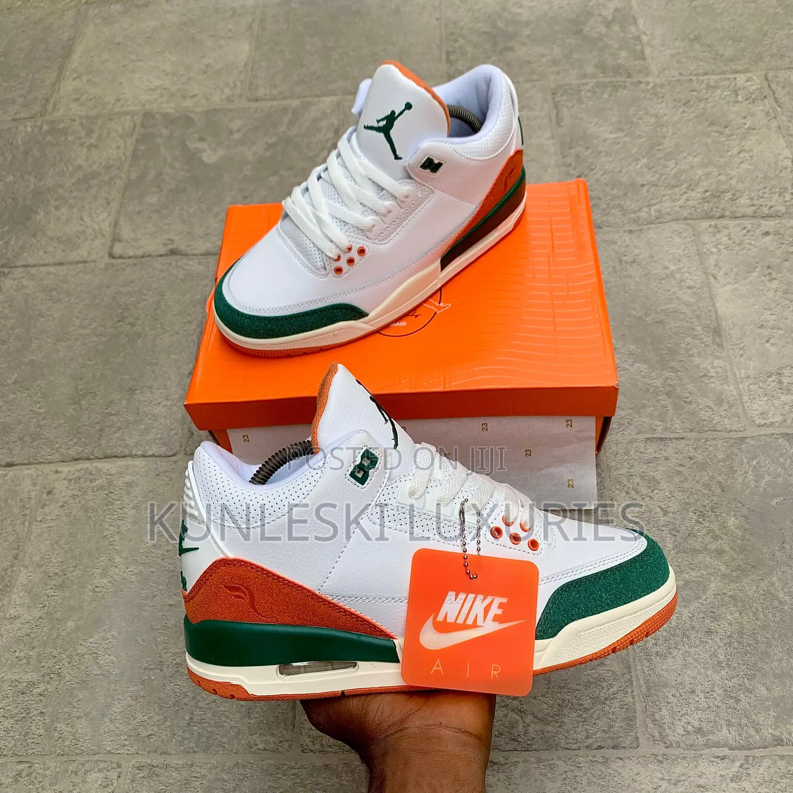 Original Jordan X Solefly Air Jordan 3 Fruit Of Our Labor Sneakers
