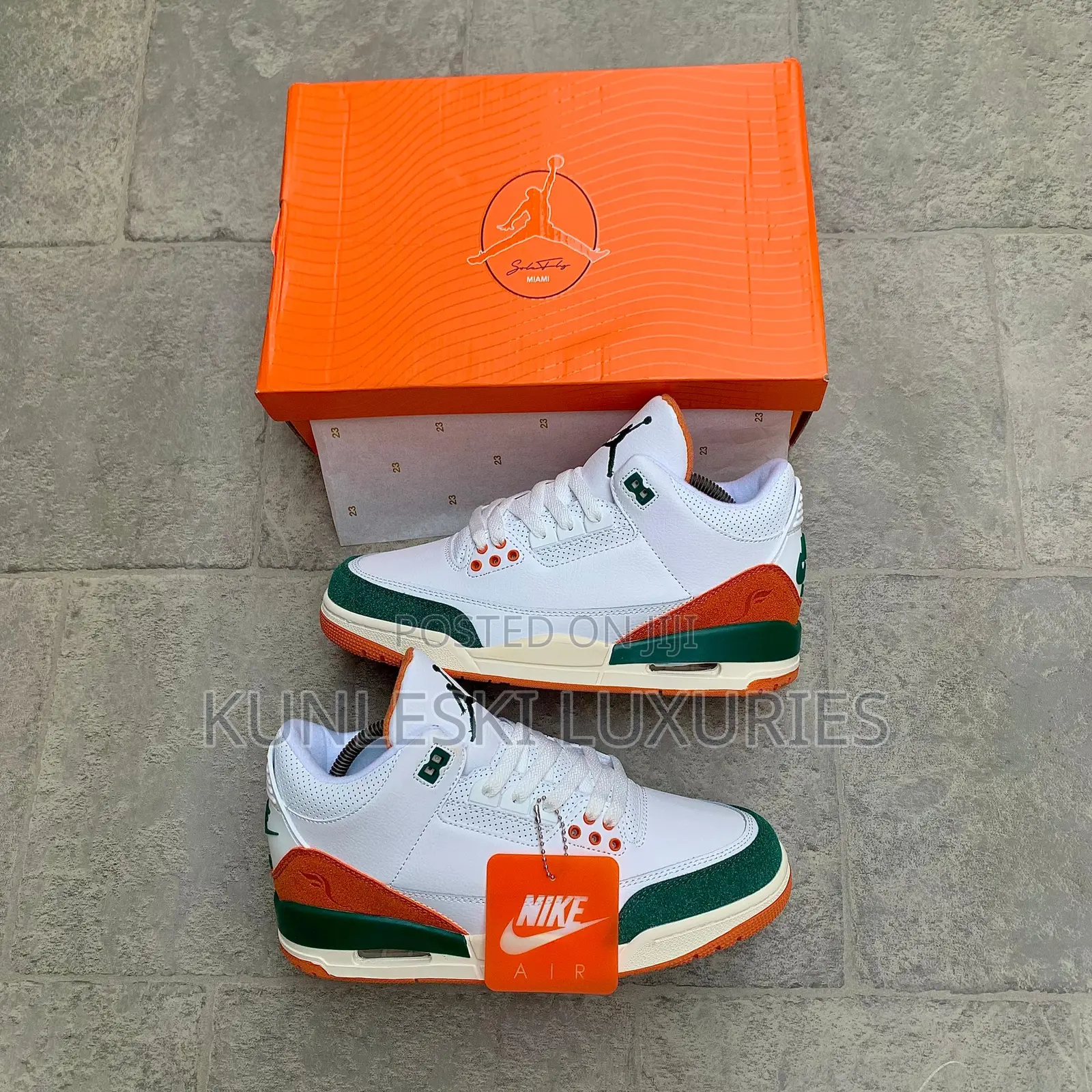 Original Jordan X Solefly Air Jordan 3 Fruit Of Our Labor Sneakers