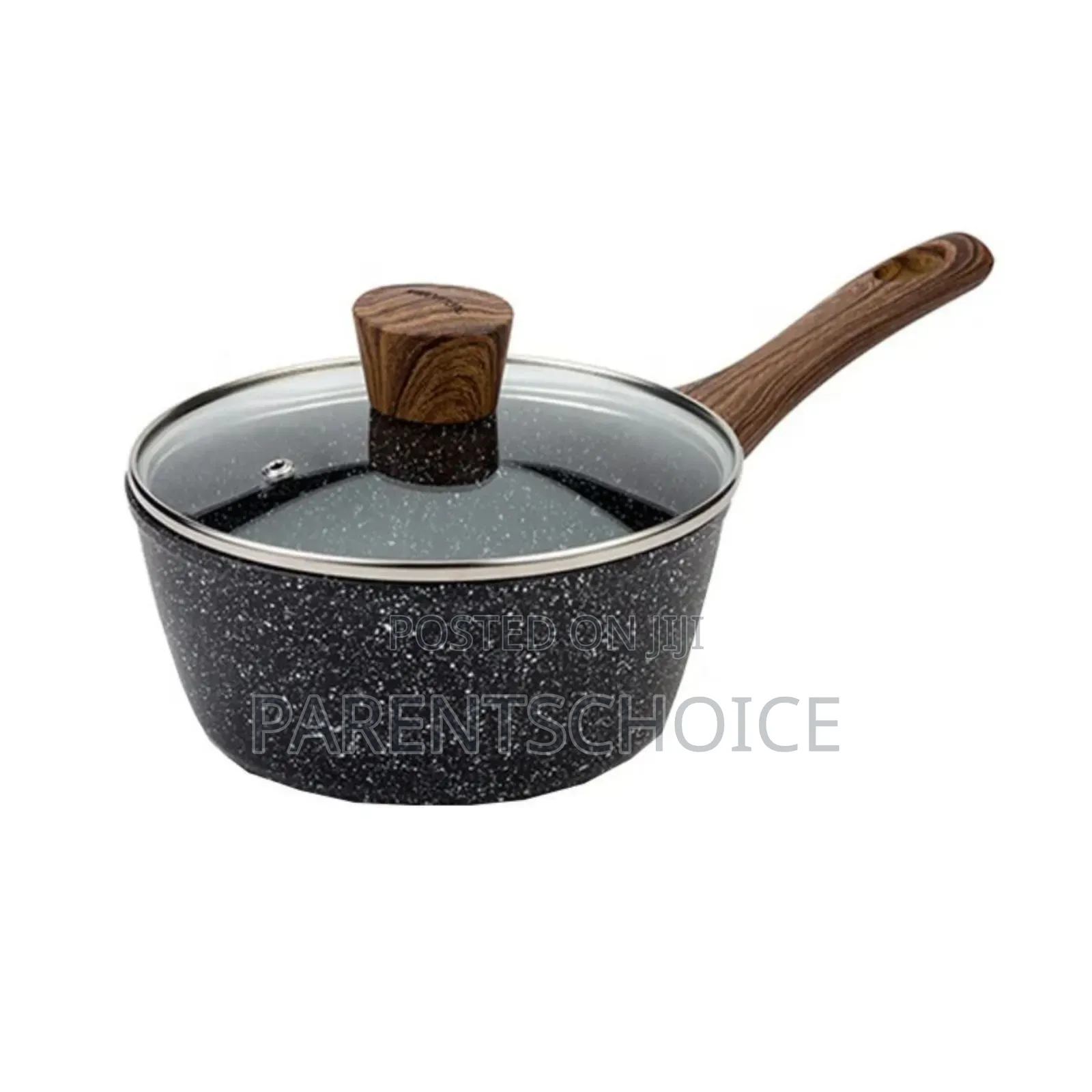 18cm Quality Granite Induction Sauce Pan With Lid