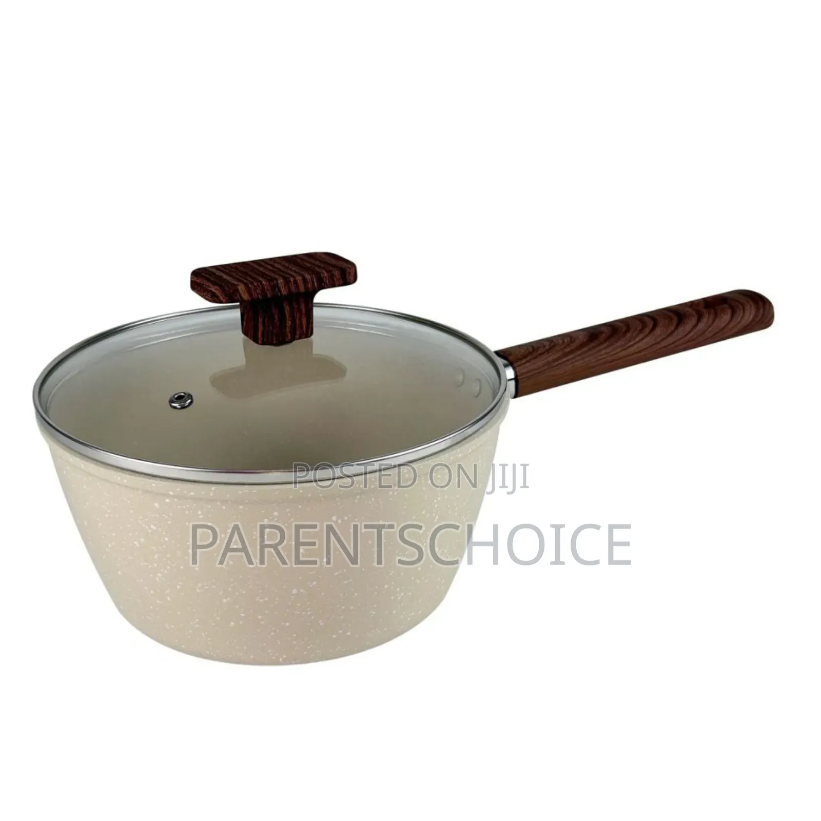 18cm Quality Granite Induction Sauce Pan With Lid
