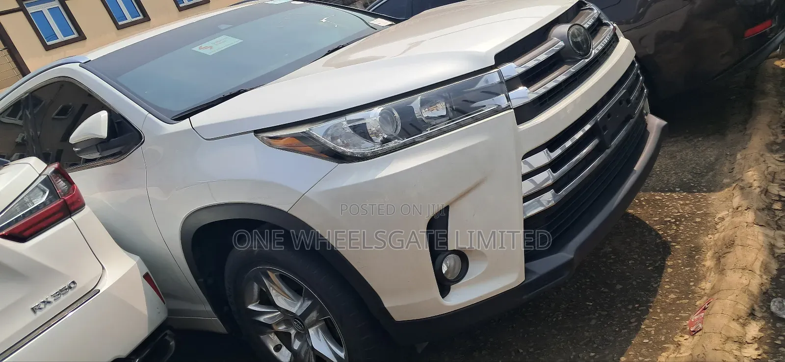 Toyota Highlander Limited 4x4 V6 (3.5L 6cyl 8A) 2018 White