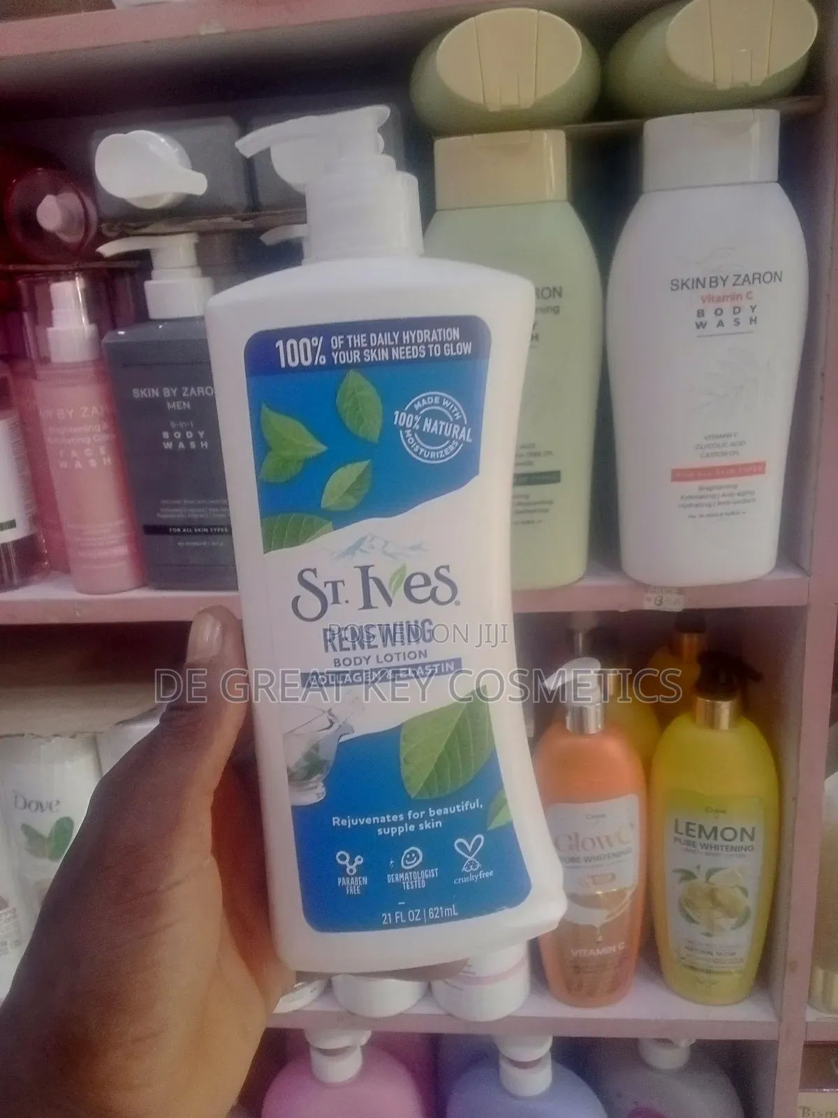 St Ives Renewing Body Lotion