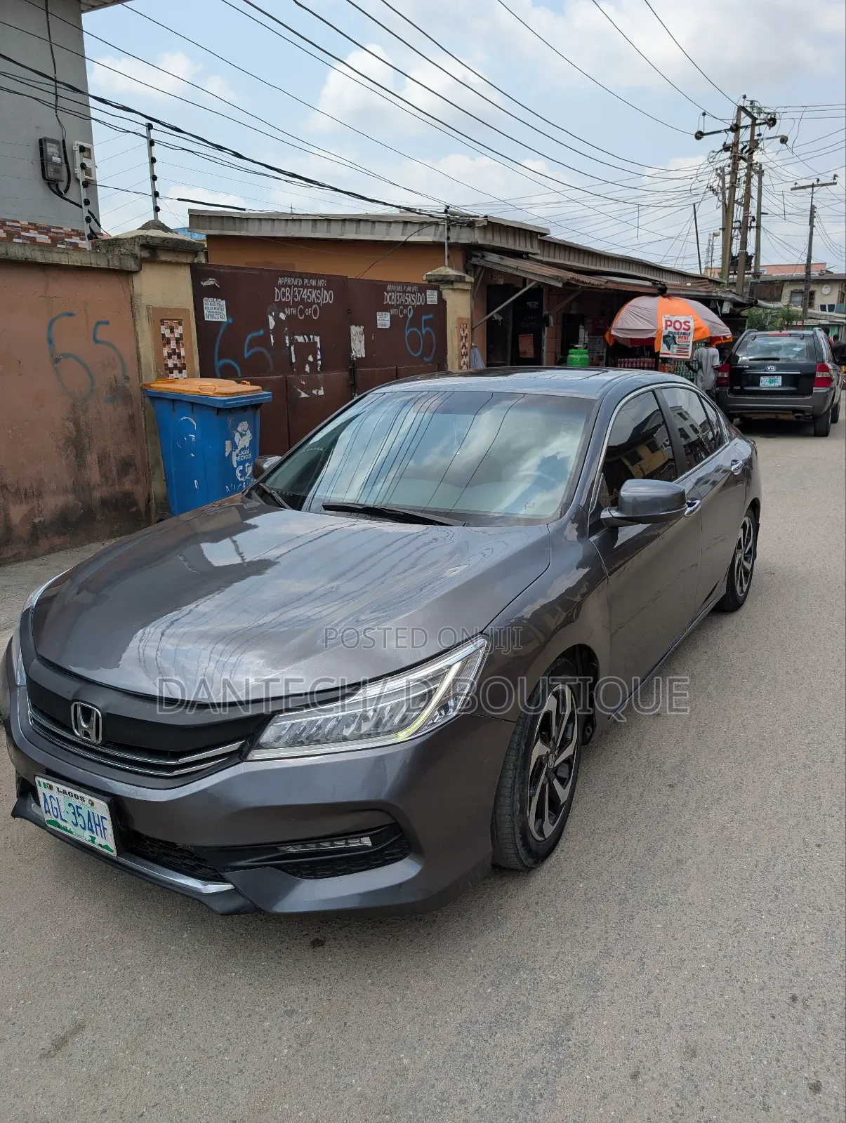 Honda Accord EX-L 4dr Sedan FWD (2.4L 4cyl 2A) 2016 Gray
