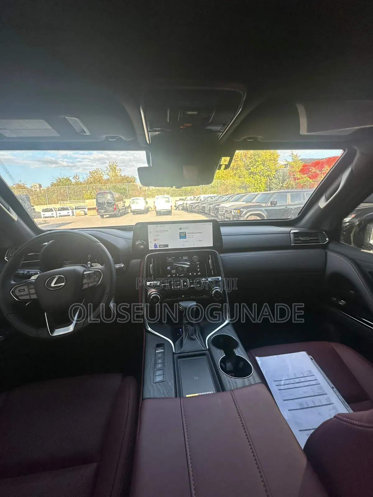 New Lexus LX LX 600 2025 Black