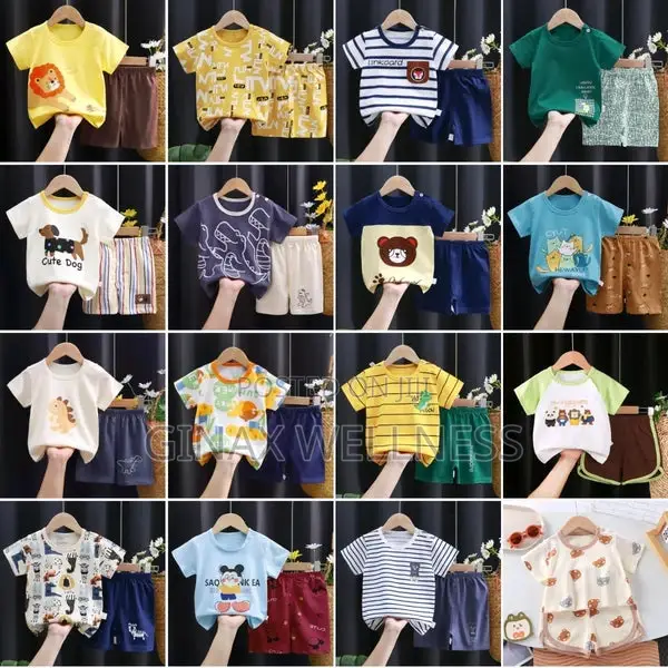 2-Piece Baby Clothing Outfit Set With T-Shirt and Shorts (3-9 Months)