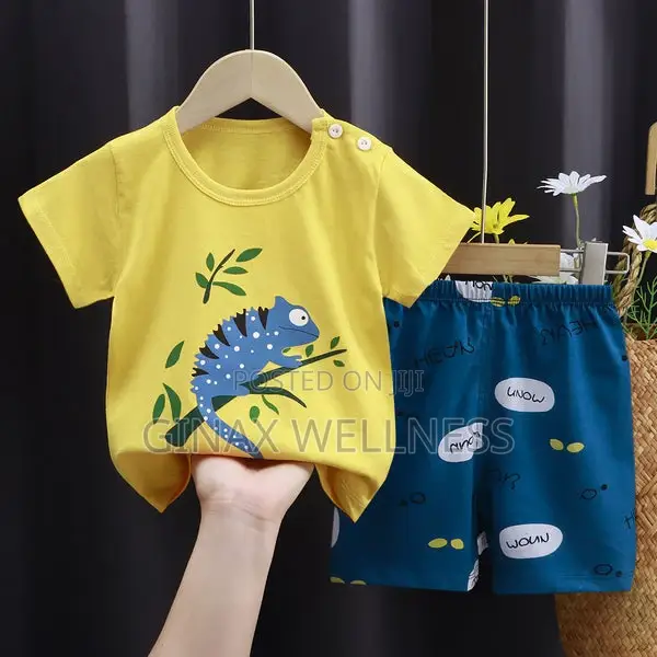 2-Piece Baby Clothing Outfit Set With T-Shirt and Shorts (3-9 Months)