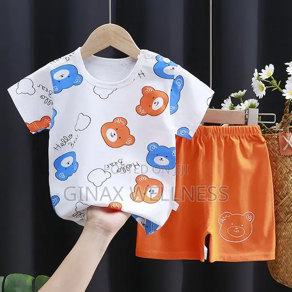 2-Piece Baby Clothing Outfit Set With T-Shirt and Shorts (3-9 Months)