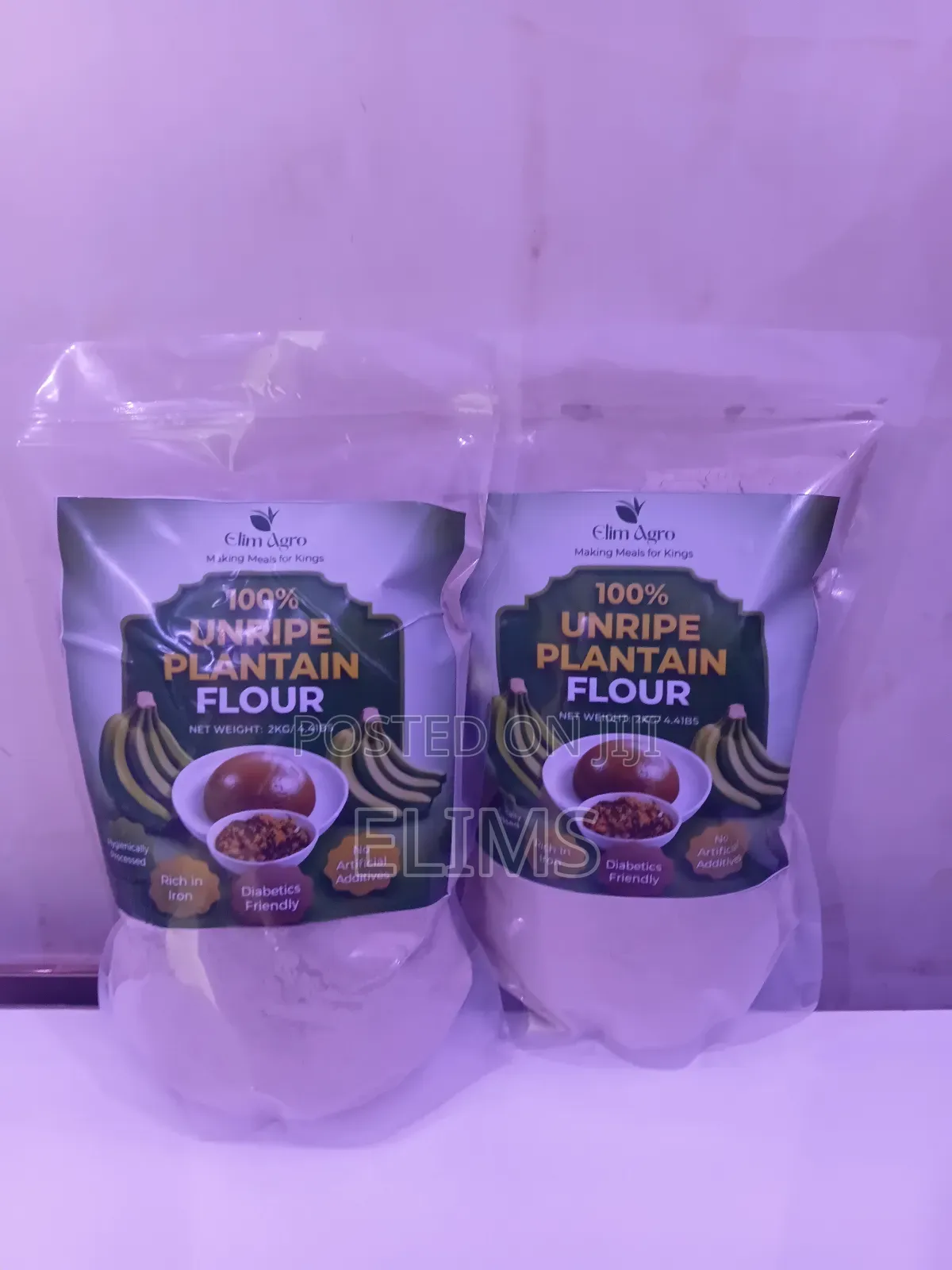 Unripe Plaintain Flour 1kg X 5
