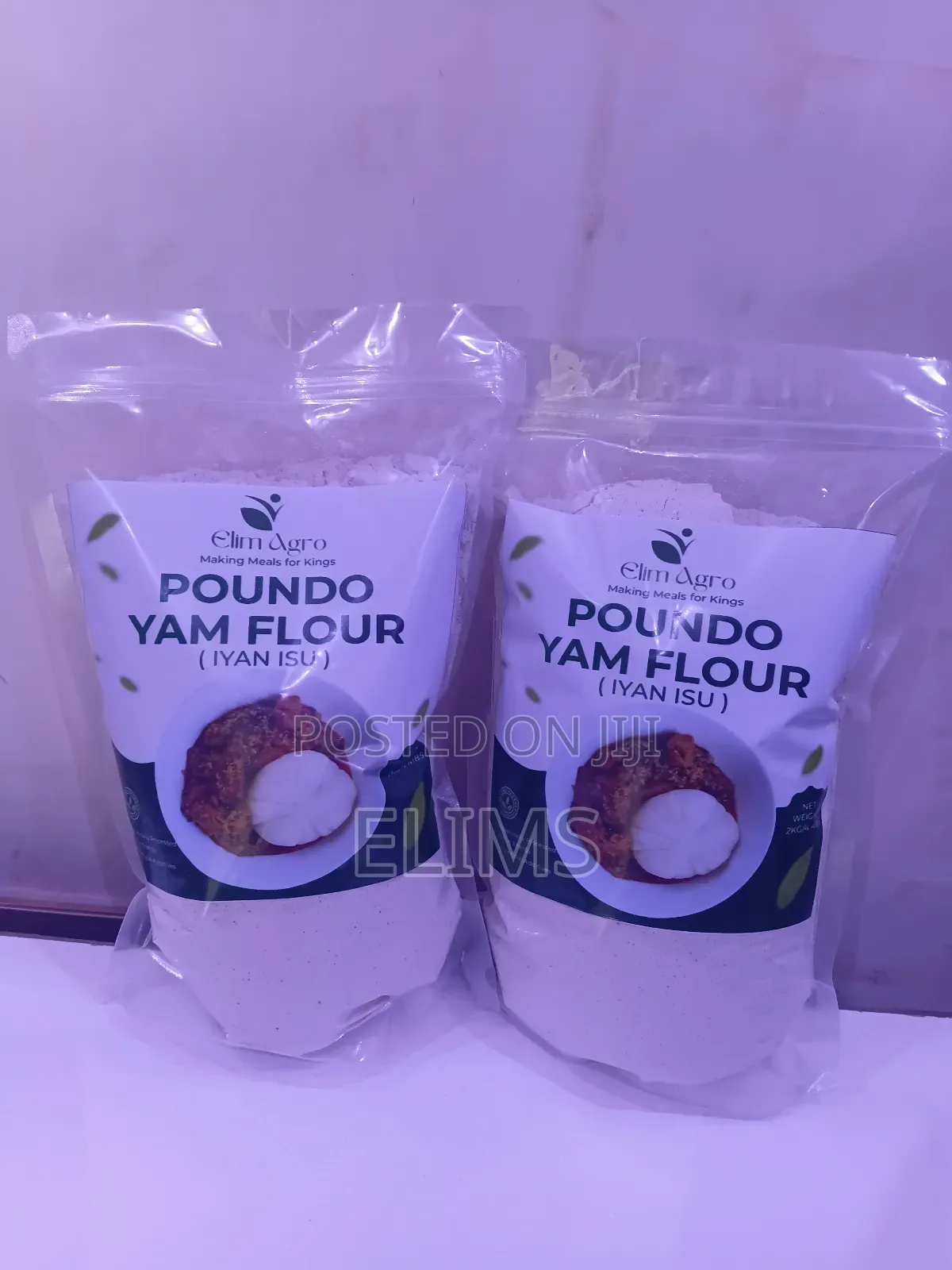 Yam Poundo Flour 1kg X 5