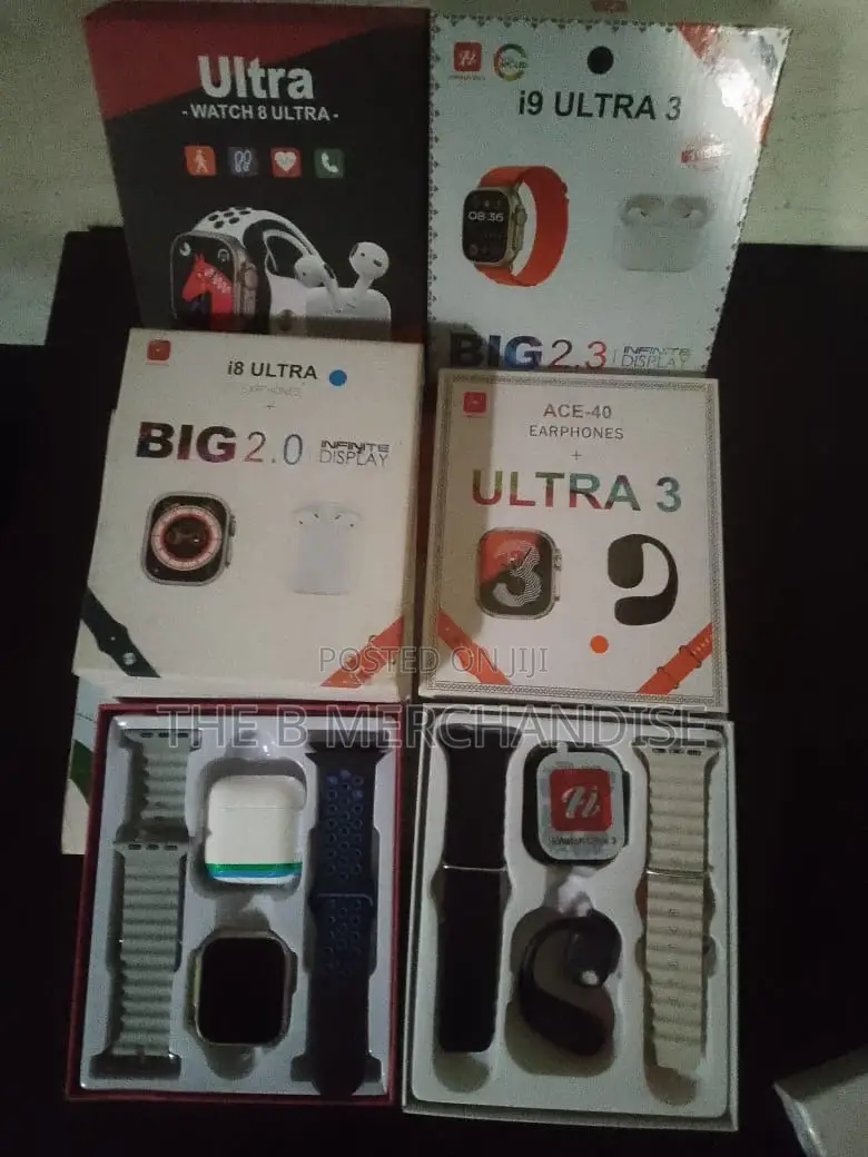 Ace 40 Ultra 3 Smartwatch + Earbuds