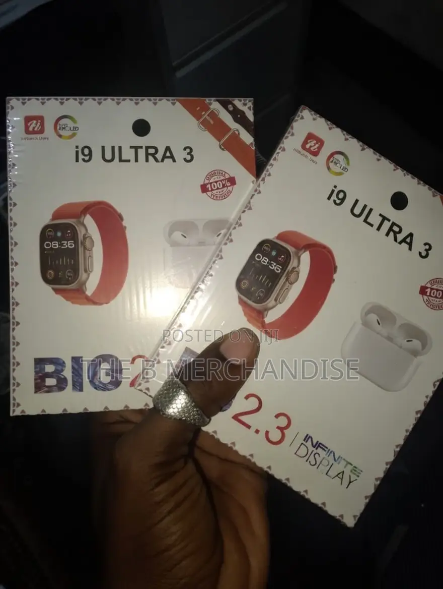I9 Hiwatch Ultra 3 Amoled Smartwatch