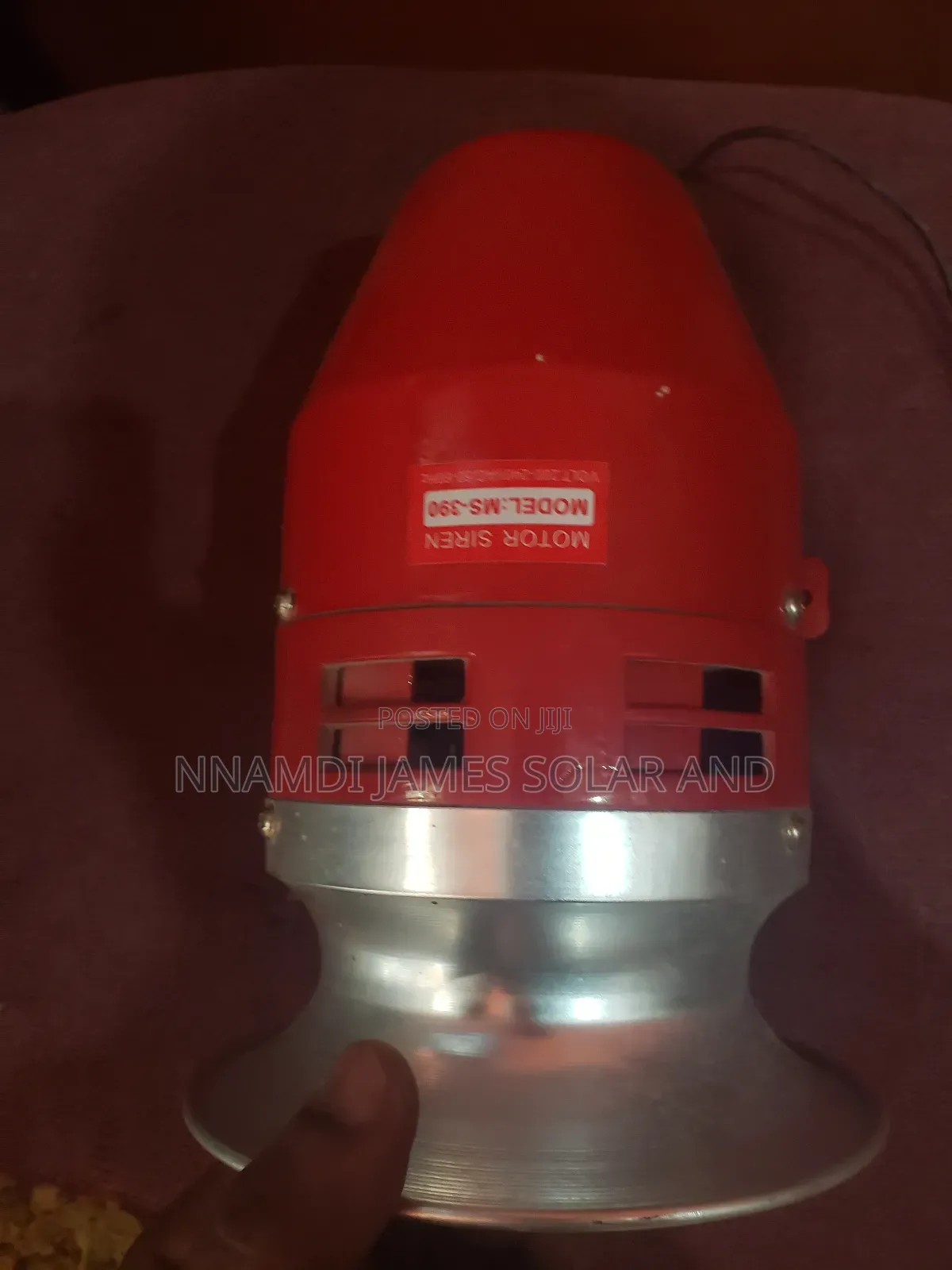 Industry Alarm Single Face