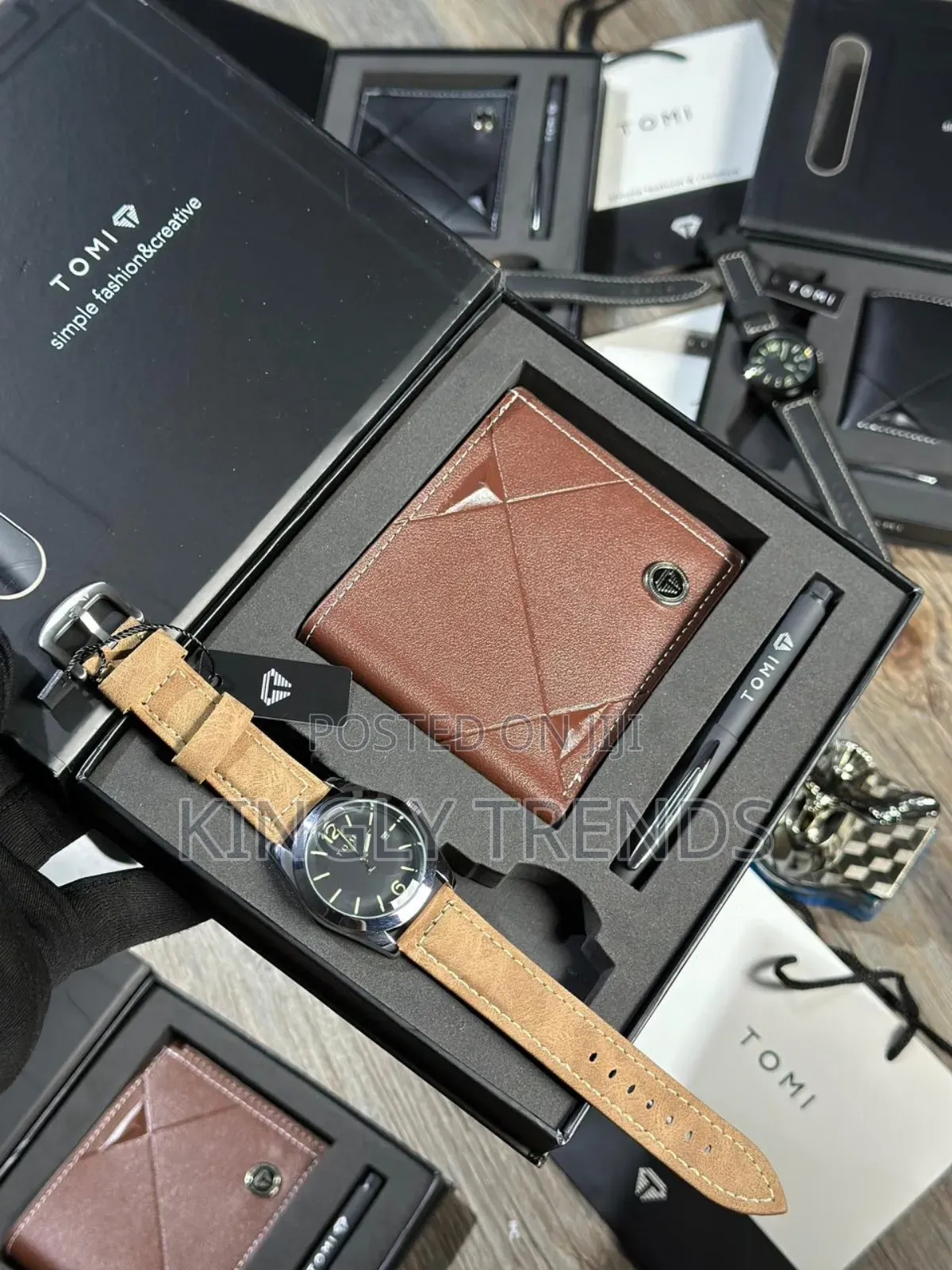 Tomi Quality Wristwatch With Valentine Package