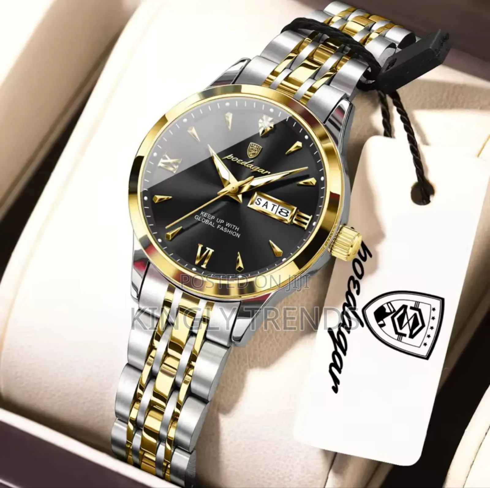 High Quality Poedagar Female Chain Wristwatch
