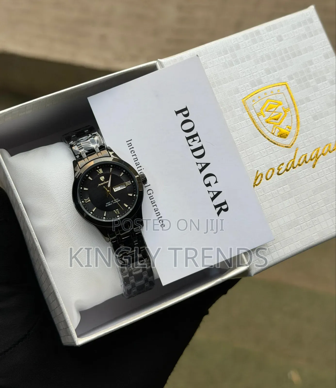 High Quality Poedagar Female Chain Wristwatch