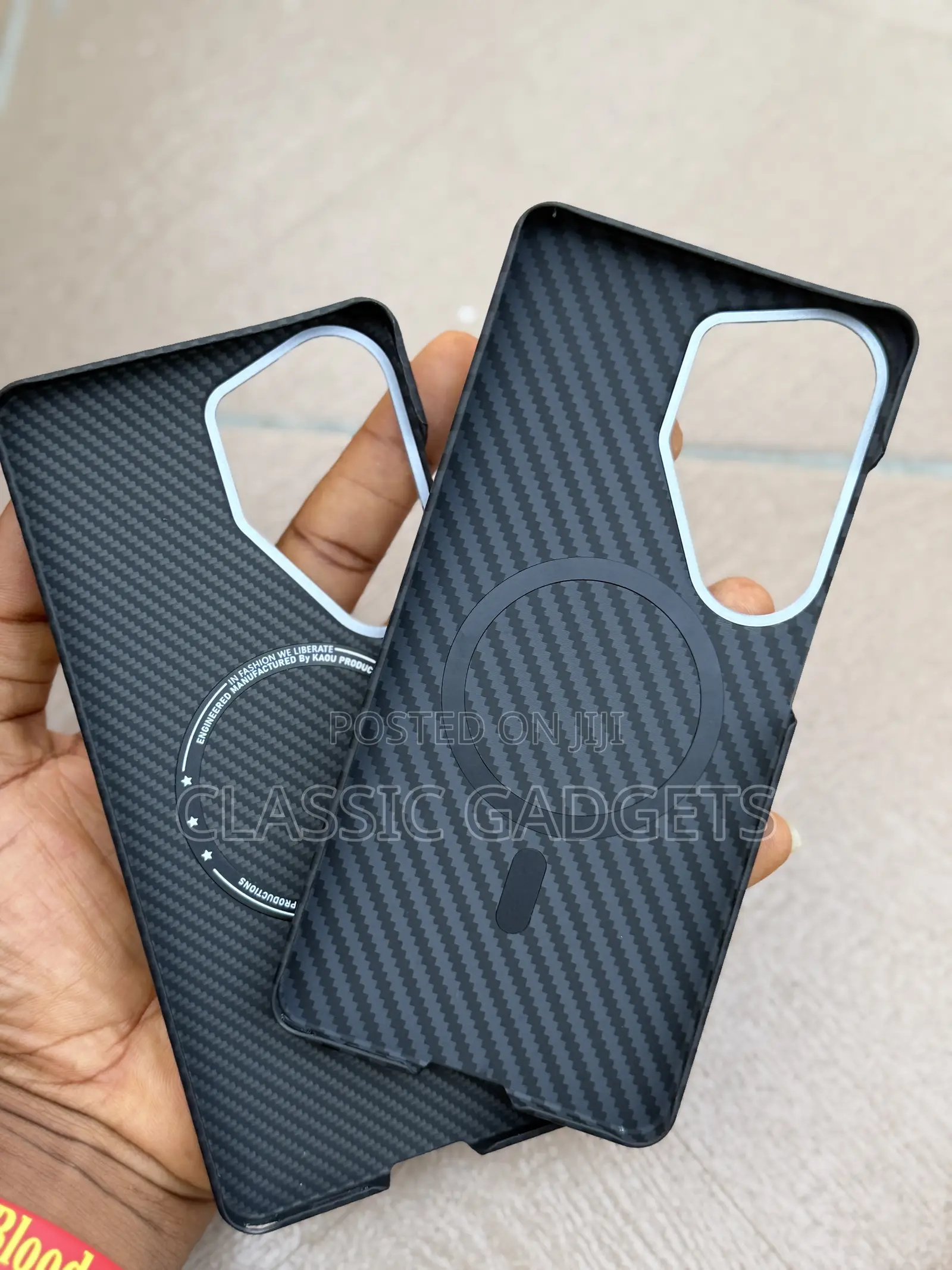 Lightweight Slim Carbon Fiber Magsafe Case for Galaxy S26 Ultra