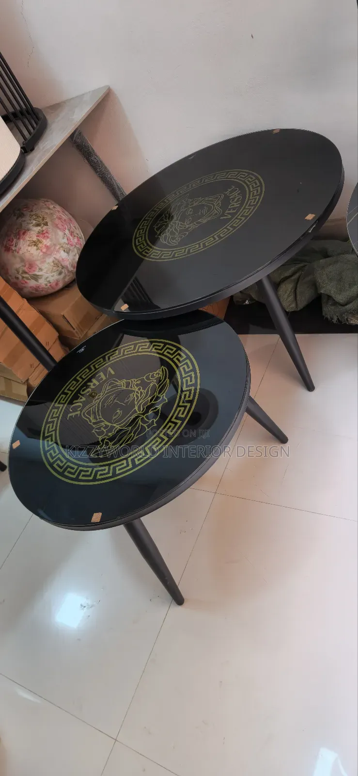 Versace 1+1 Center Table Glass Top
