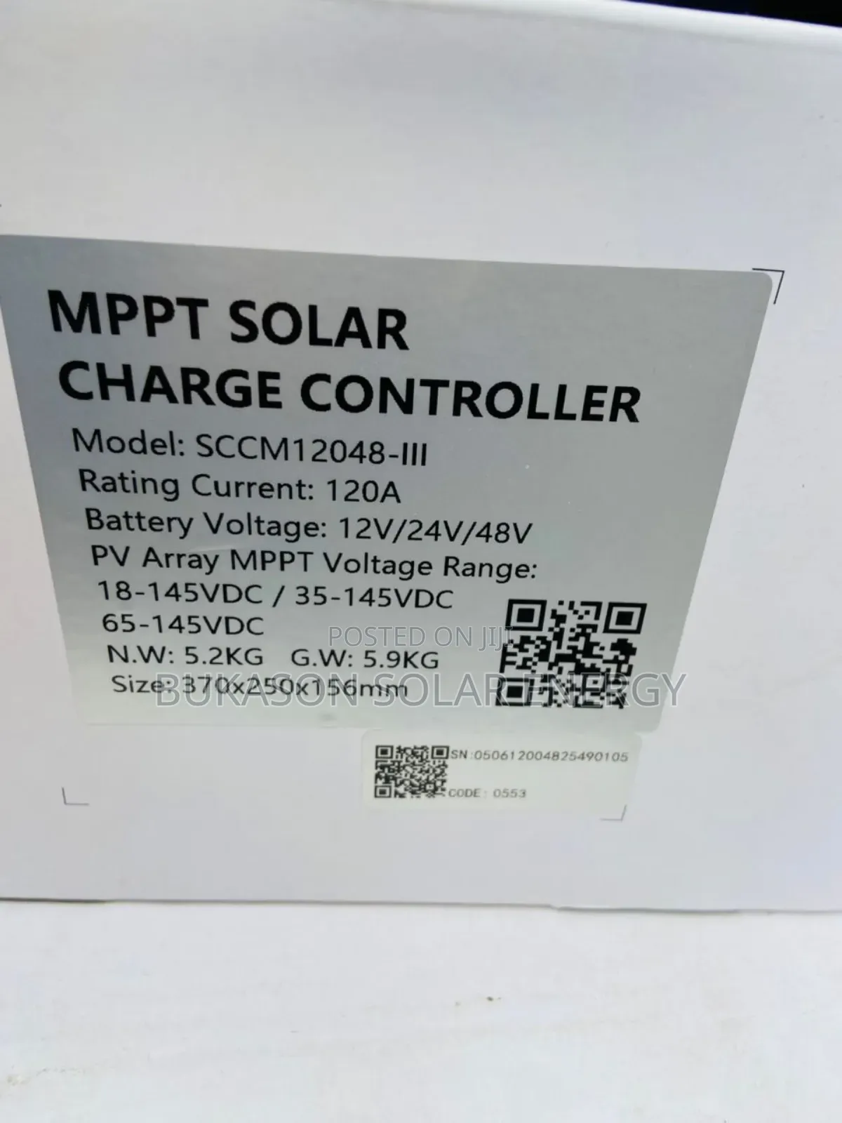 120ah 48v Felicity Charge Controller