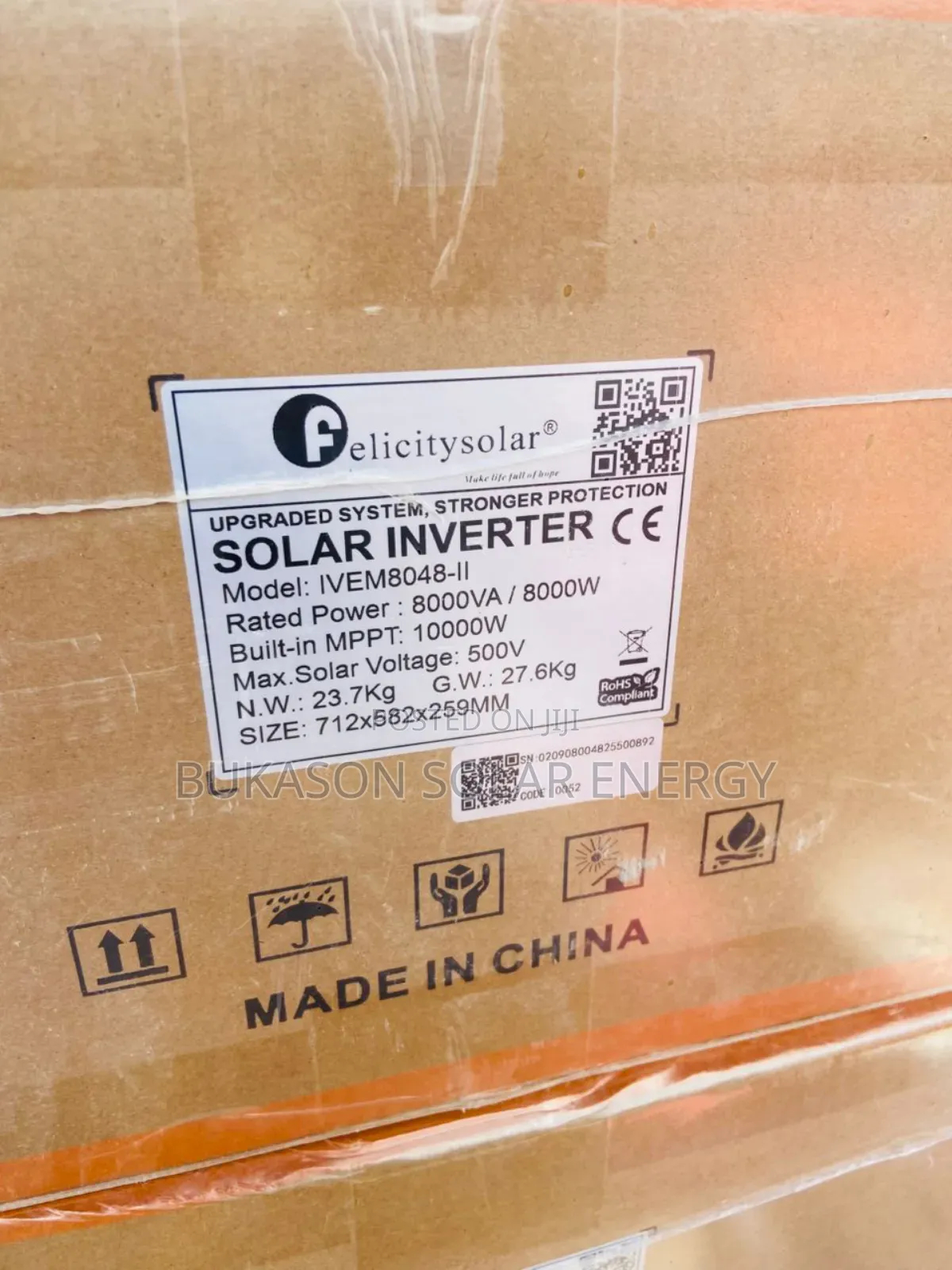 8kva 48v Hybrid Felicity Inverter