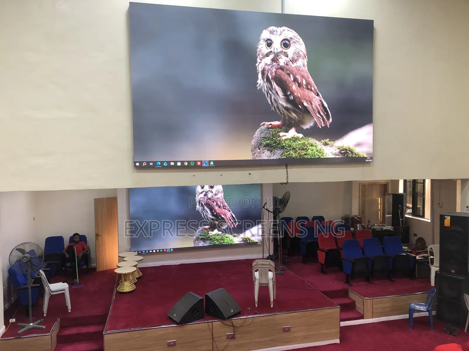 Led Display Ready Screens for Churches and Offices