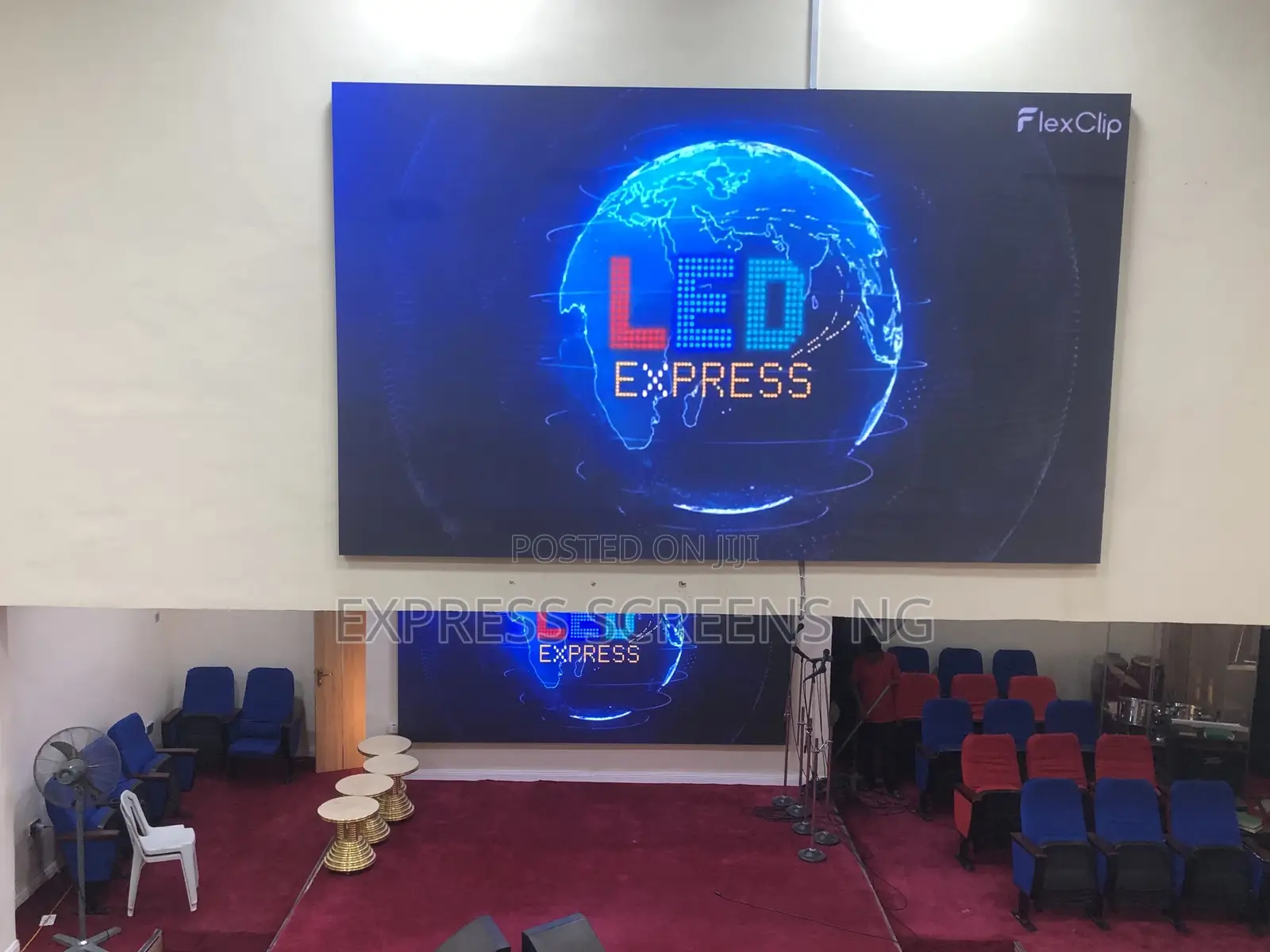 Led Display Ready Screens for Churches and Offices