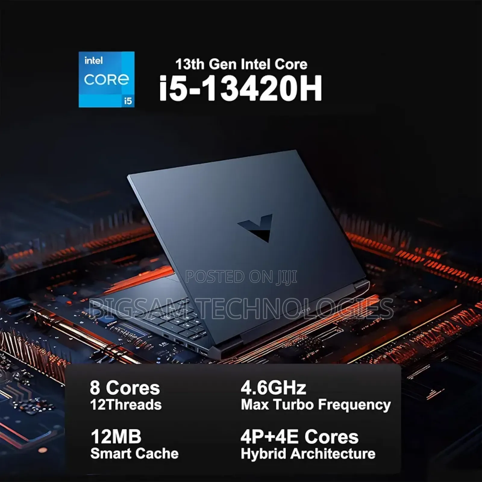 New Laptop HP Victus 15 16GB AMD Ryzen 7 SSD 512GB