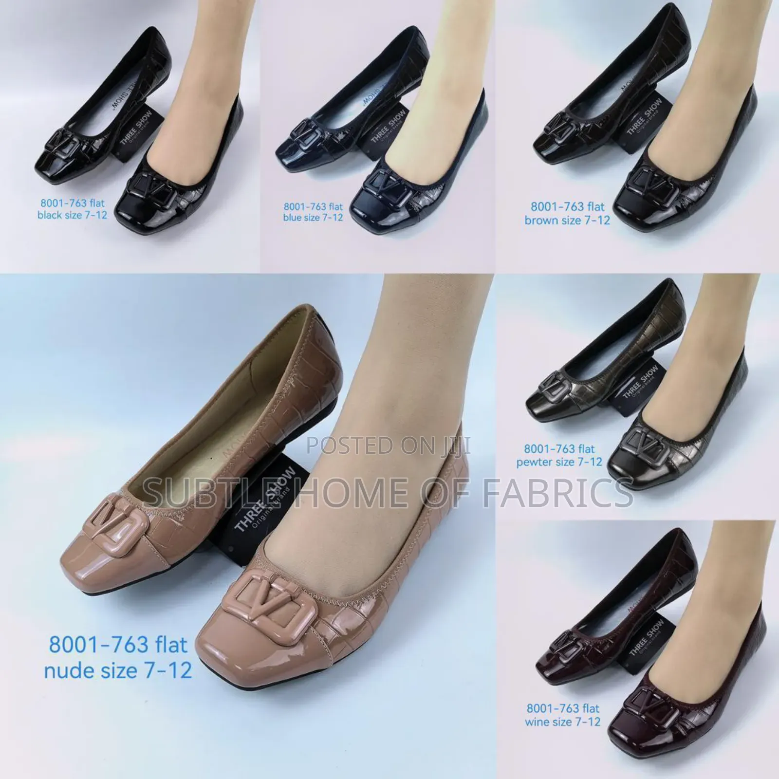Elegant Ladies Office Shoes – Heels, Flats Wedges (Sizes 7–12)