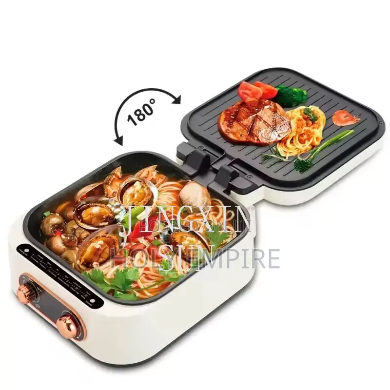 3 in 1 Hot Pot Grill Electric Cooker
