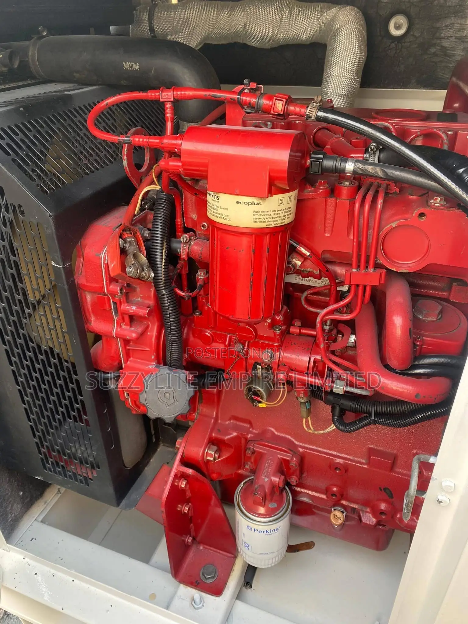 45kva Perkins Used Soundproof Generator