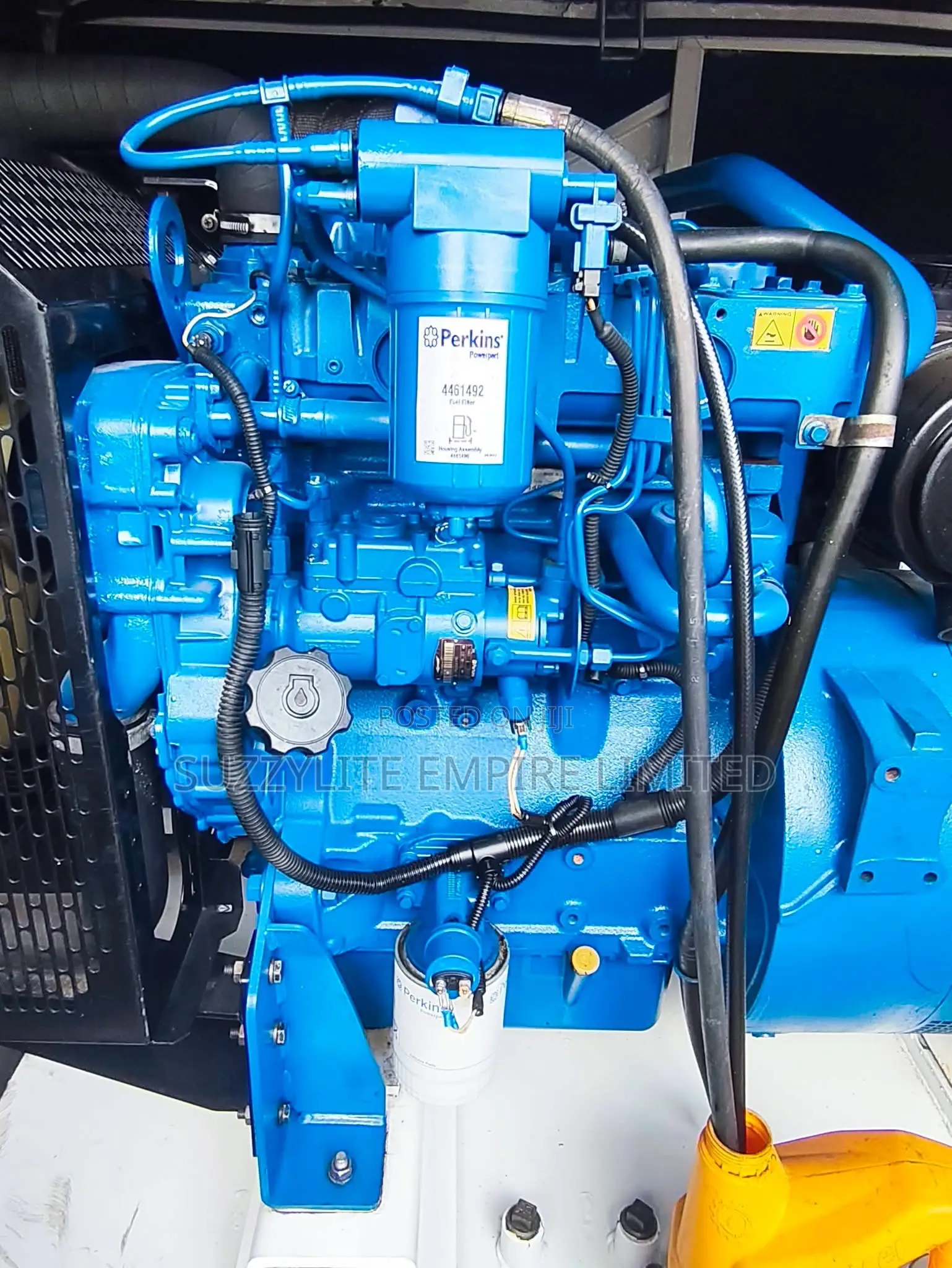 50kva Fg Wilson Perkins Soundproof Generator Used