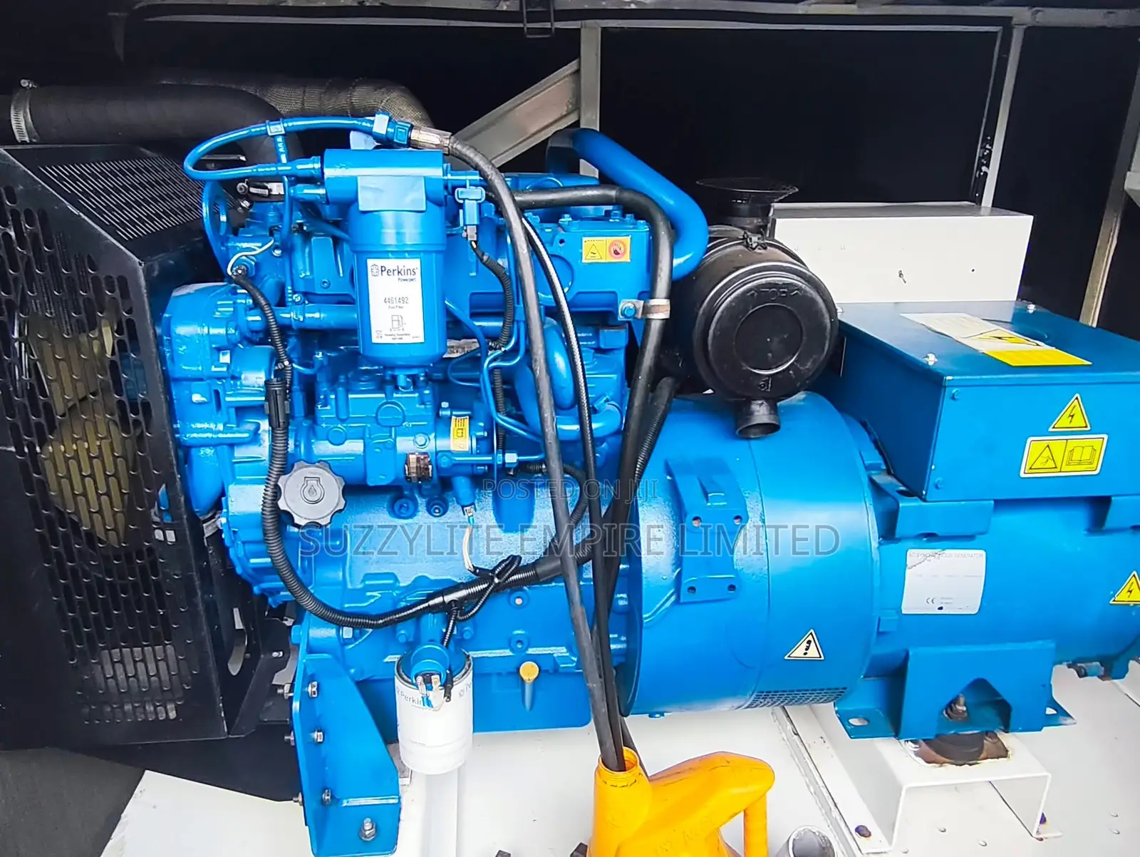 50kva Fg Wilson Perkins Soundproof Generator Used