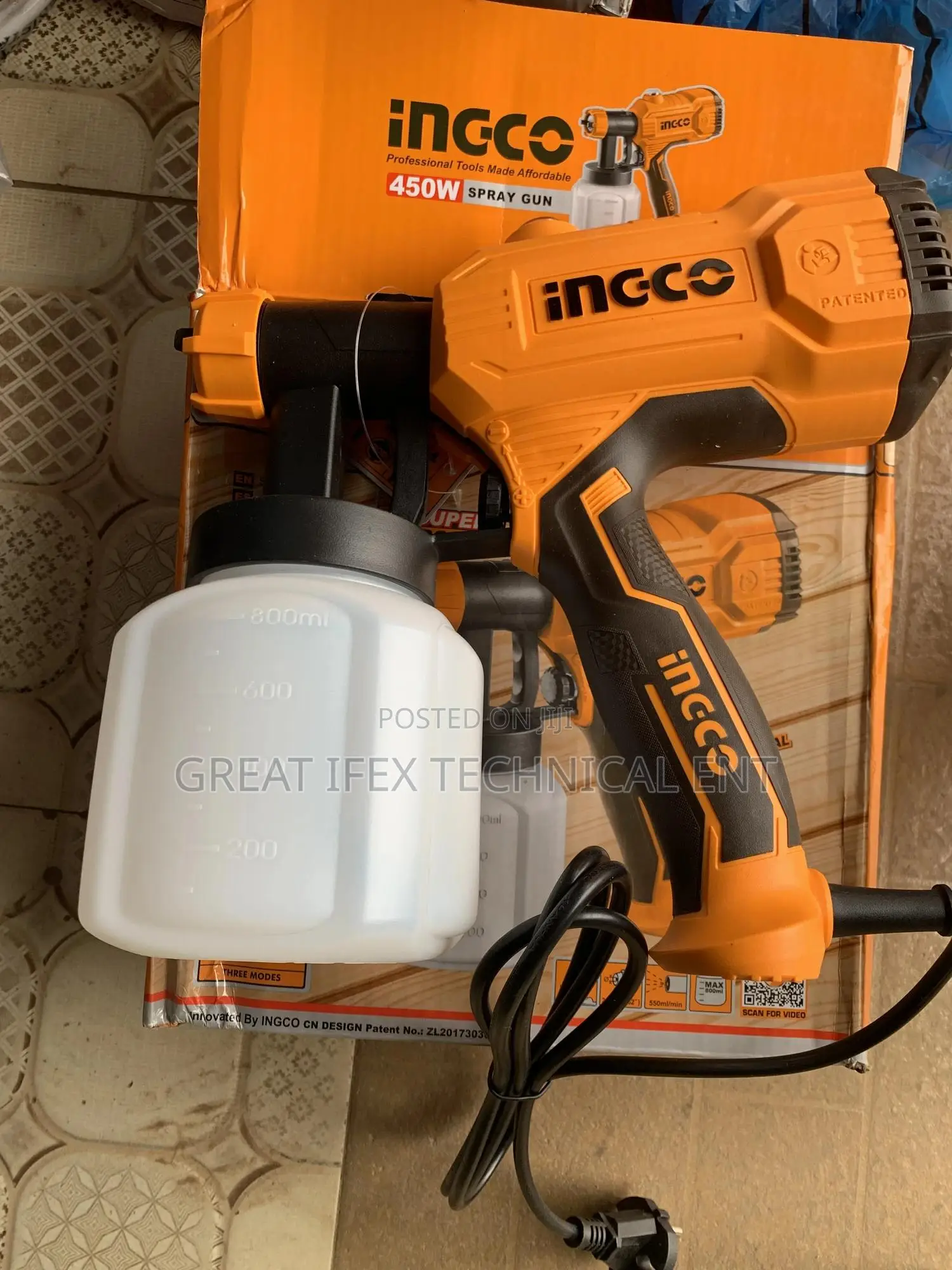 Spray Gun 450watt