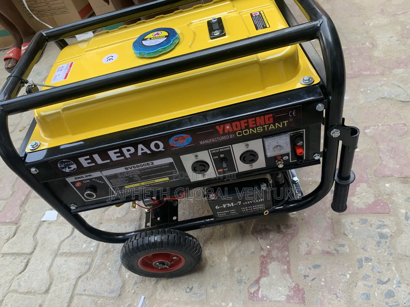 Elepaq Constant Generator E2 4.5kva Is 100% Copper Coil