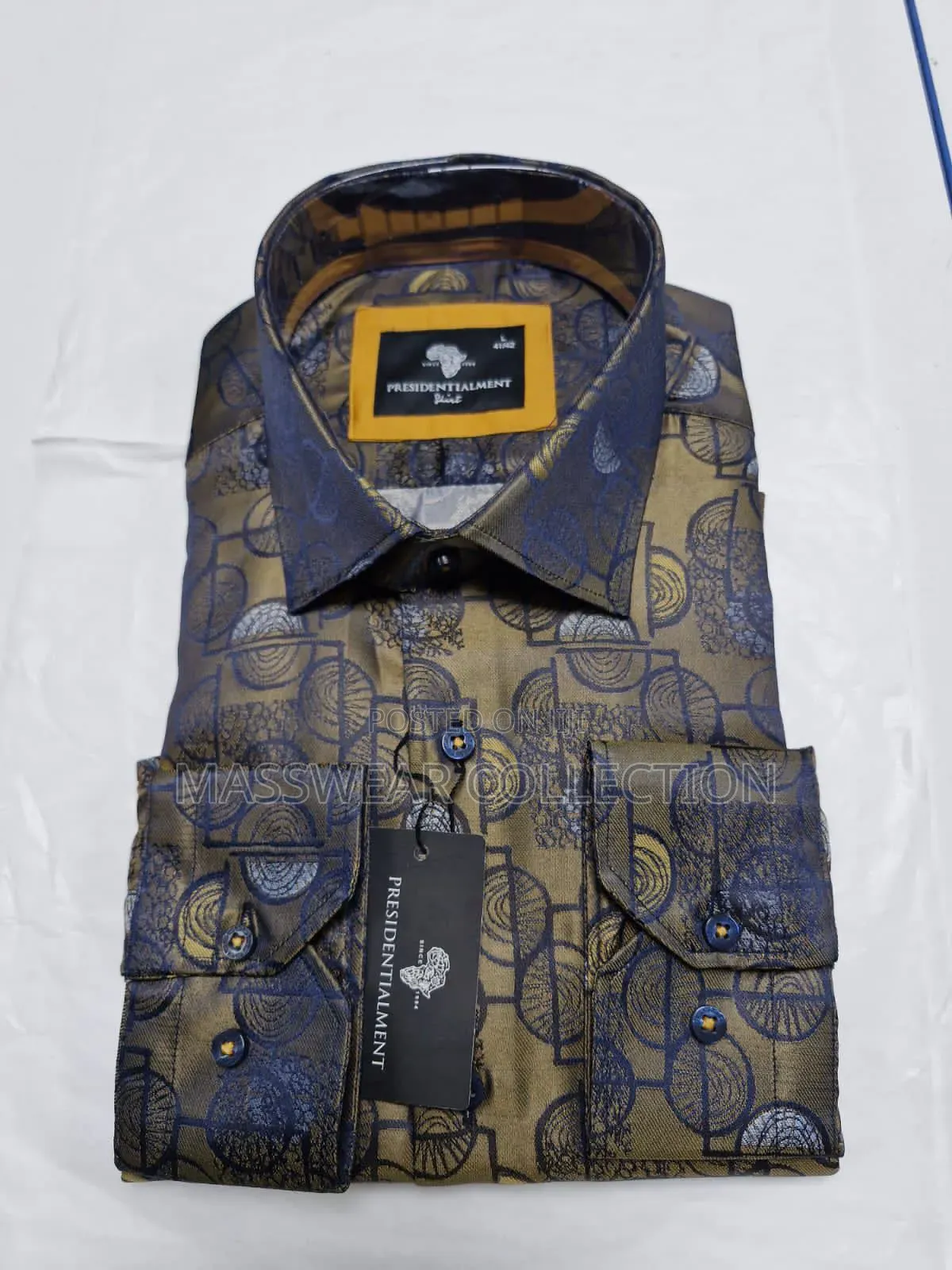 Men's Flower Design Shirt