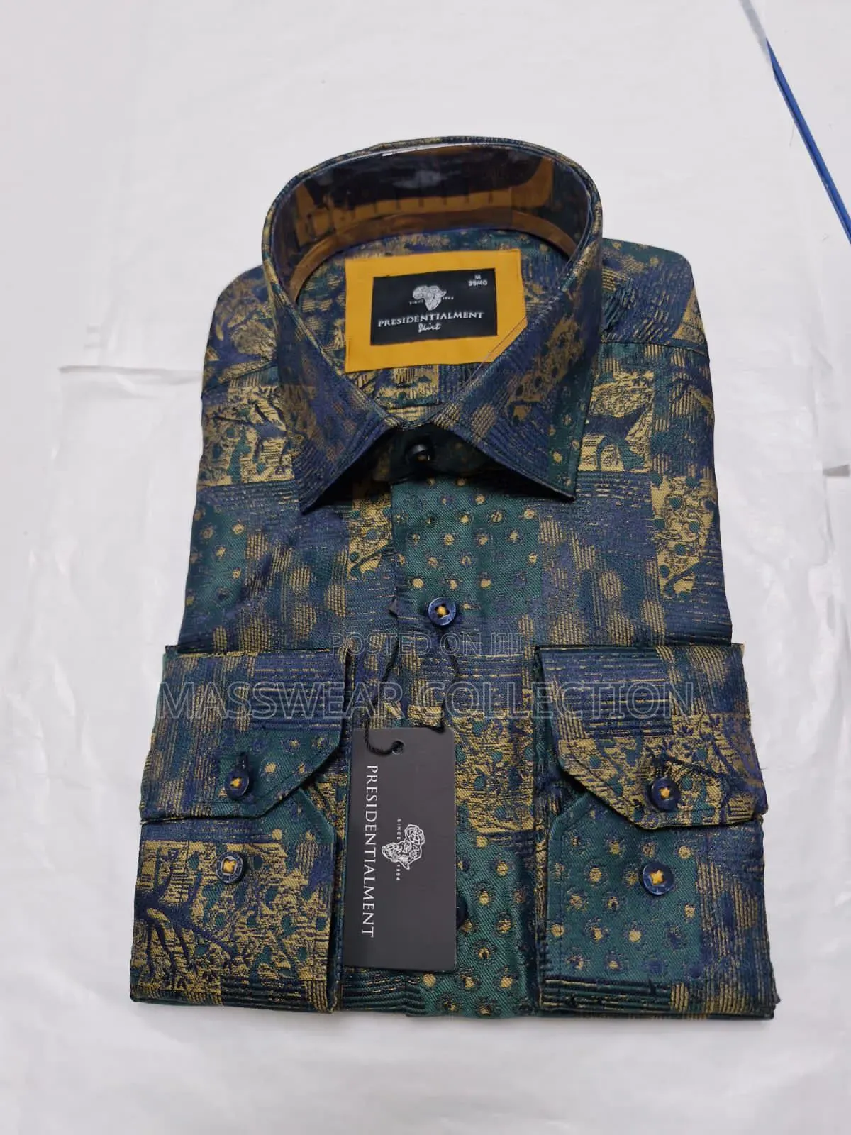 Men's Flower Design Shirt