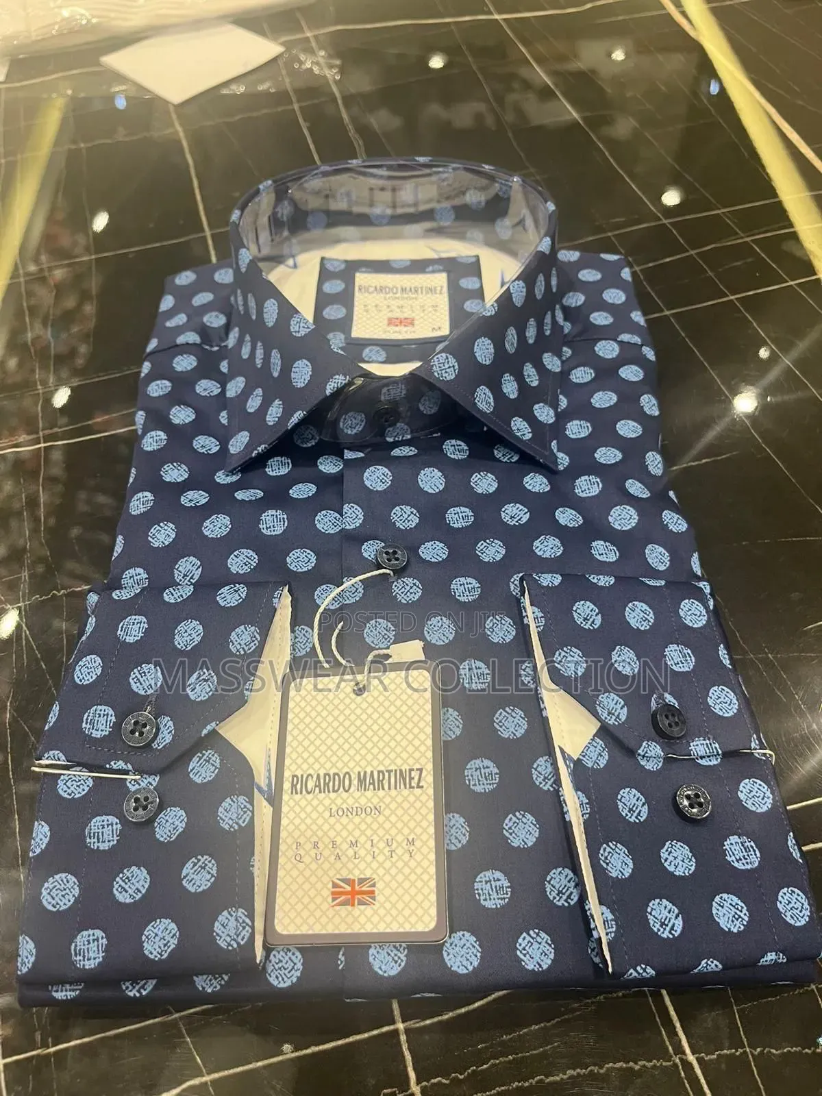 Men's Flower Design Shirt
