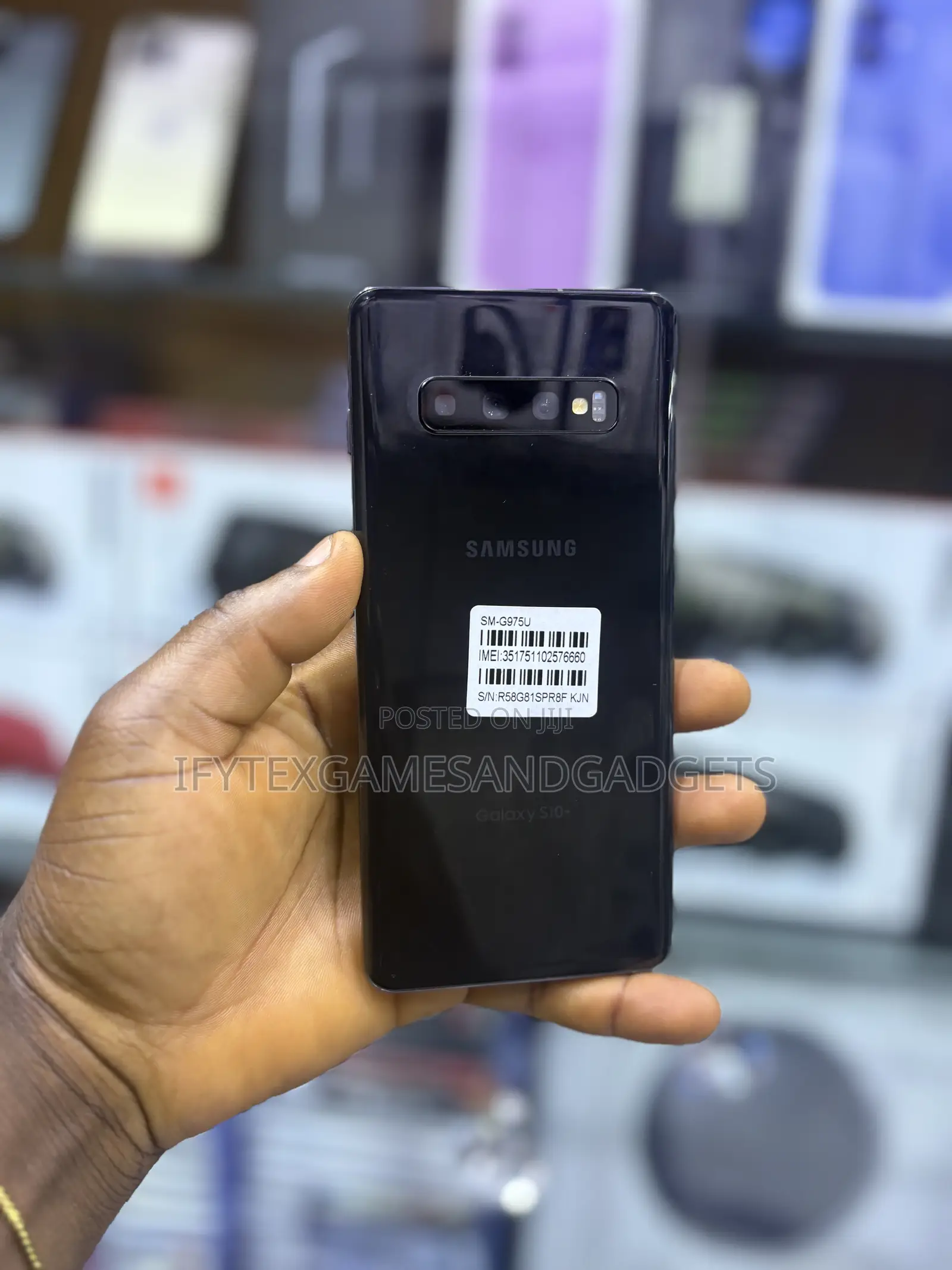 Samsung Galaxy S10 Plus 128 GB Black